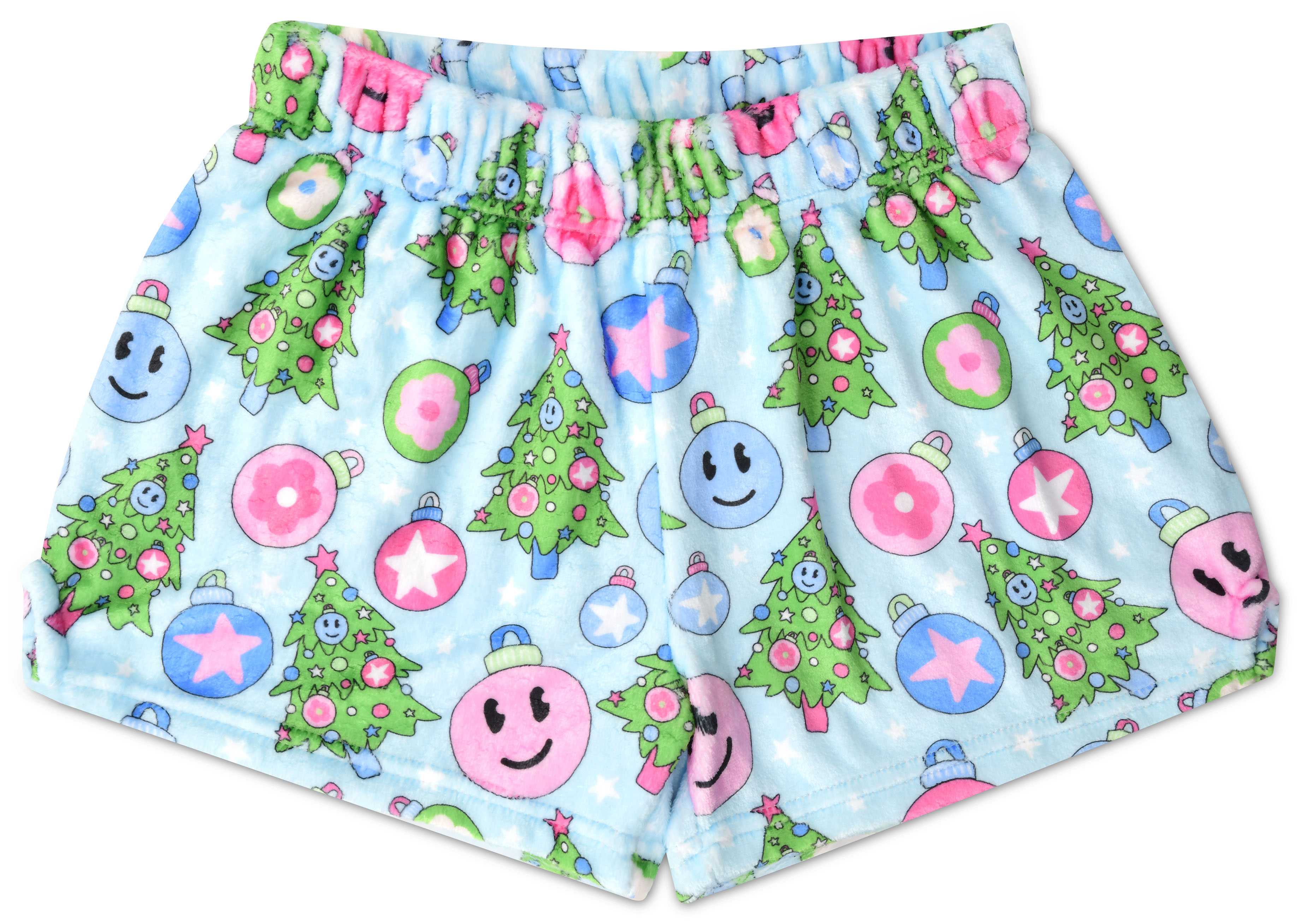 Picture of Groovy Holiday Plush Shorts (Adult Medium (8-10))
