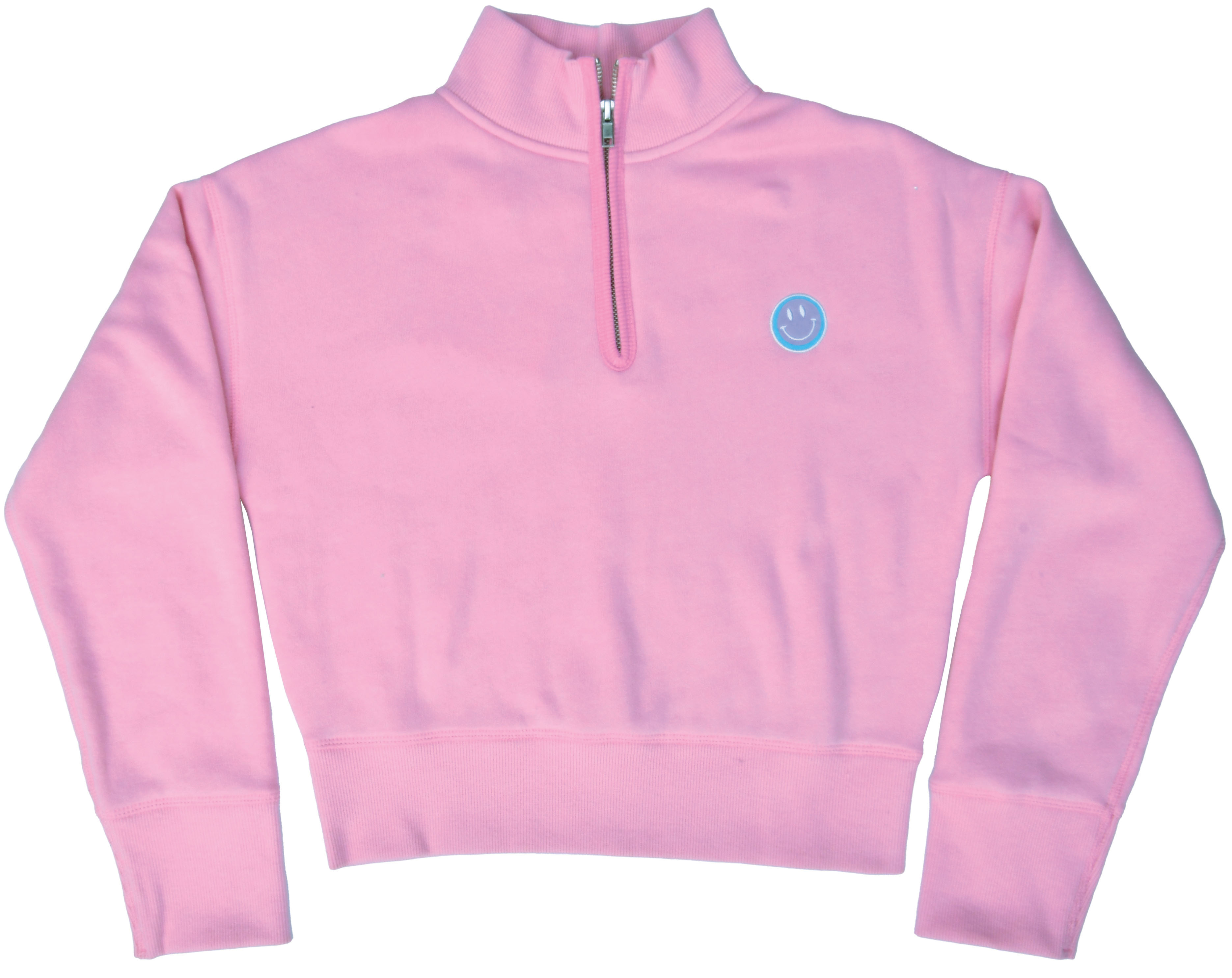 Picture of Smile Rose 1/4 Zip Sweatshirt (Youth Small (6-8))