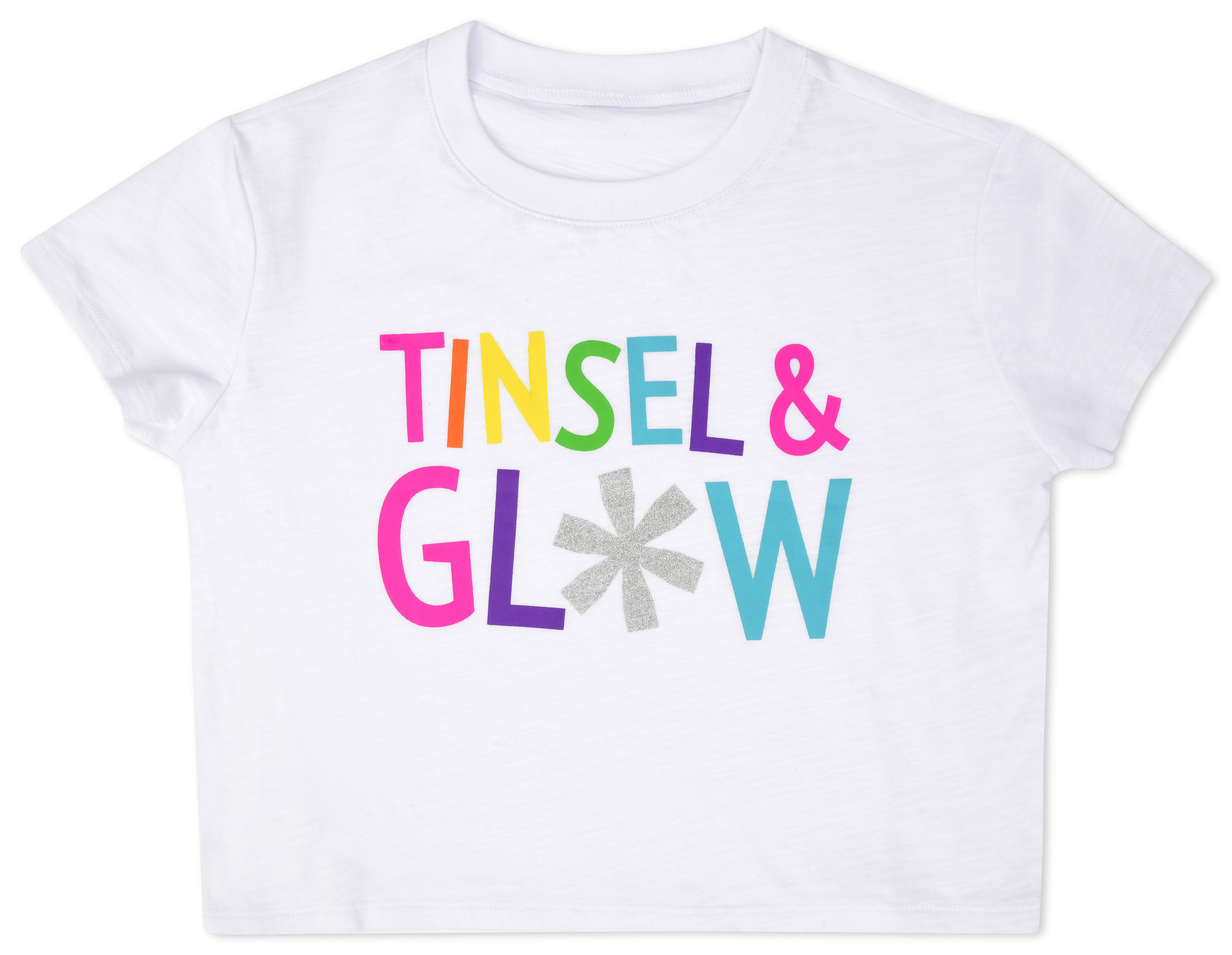 Picture of Tinsel & Glow Boxy Tee (Adult Medium (8-10))