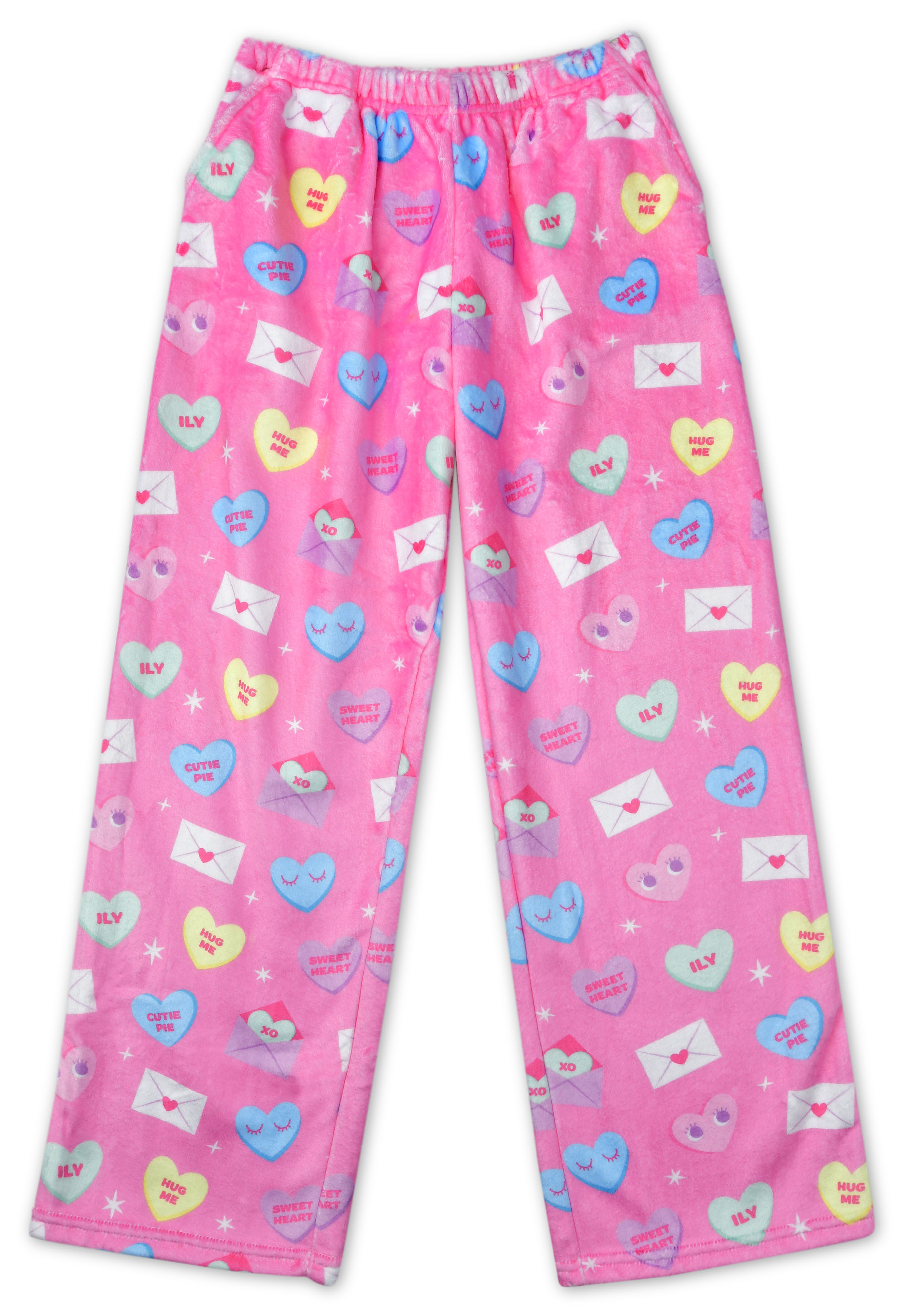 Picture of Love Notes Plush Pants (Youth Large (14))