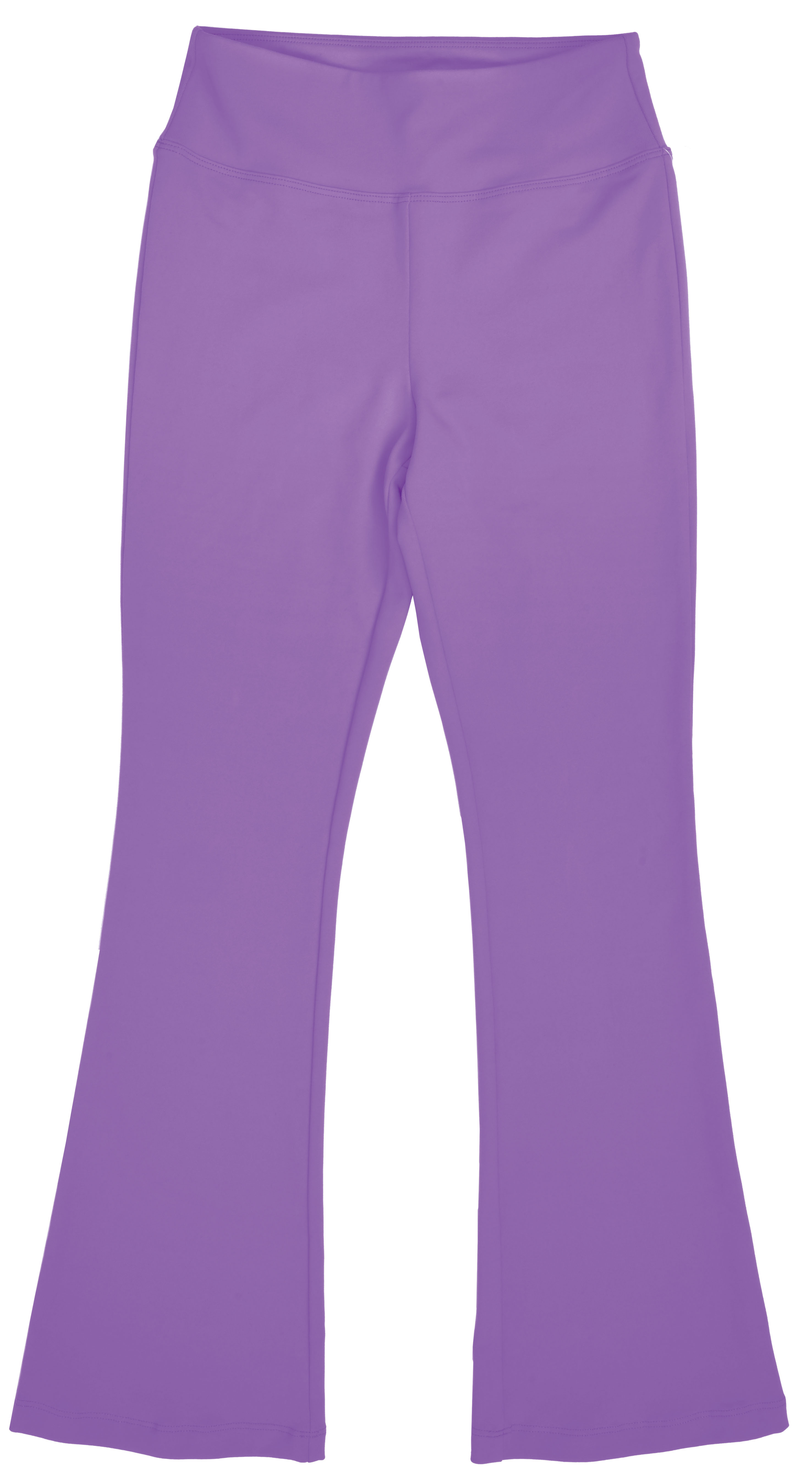 Picture of Vivid Violet Flare Leggings (Youth Small (6-8))