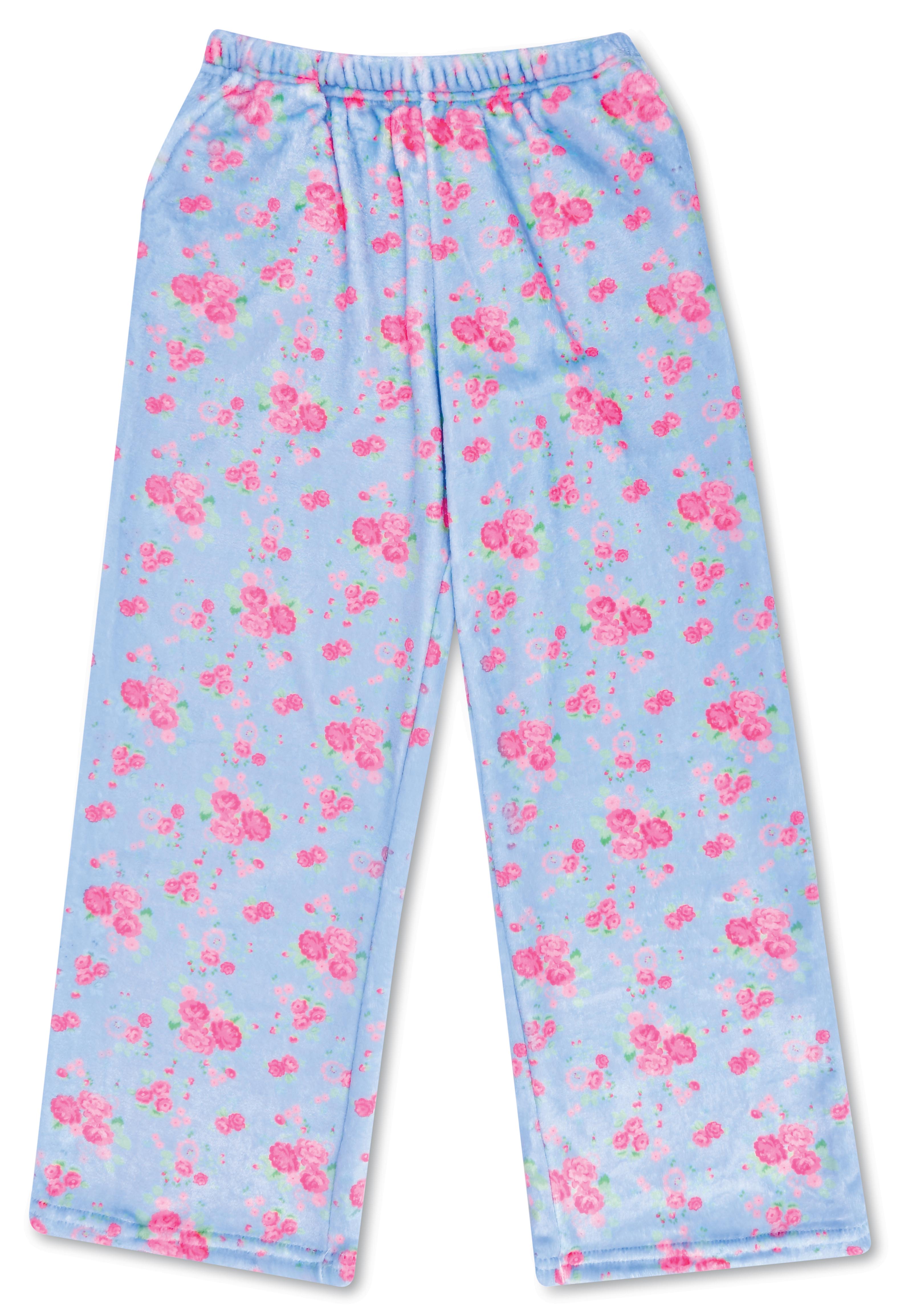 Picture of Ditsy Floral Plush Pants (Youth Small (6-8))