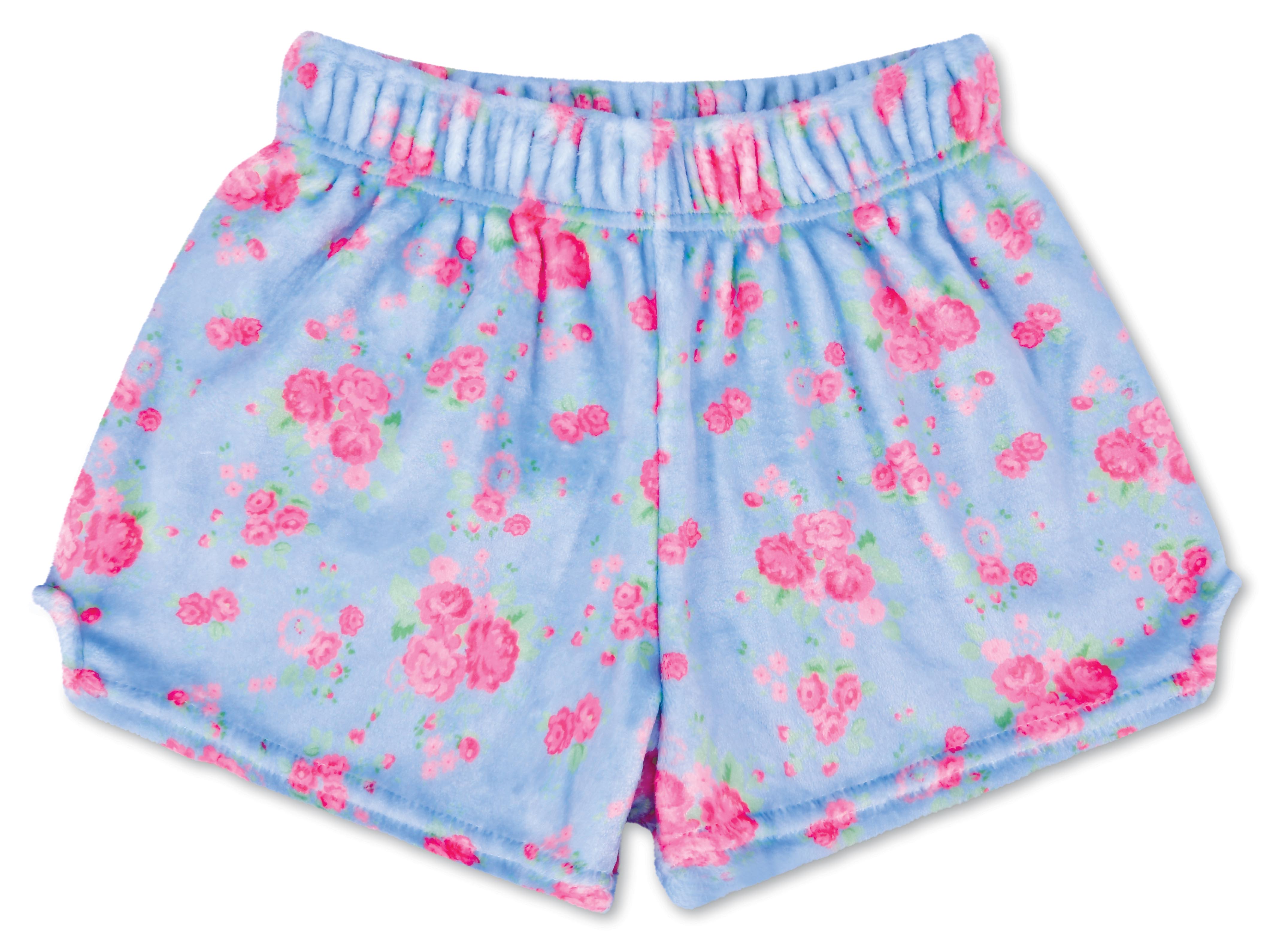 Picture of Ditsy Floral Plush Shorts (Small -(6-8))