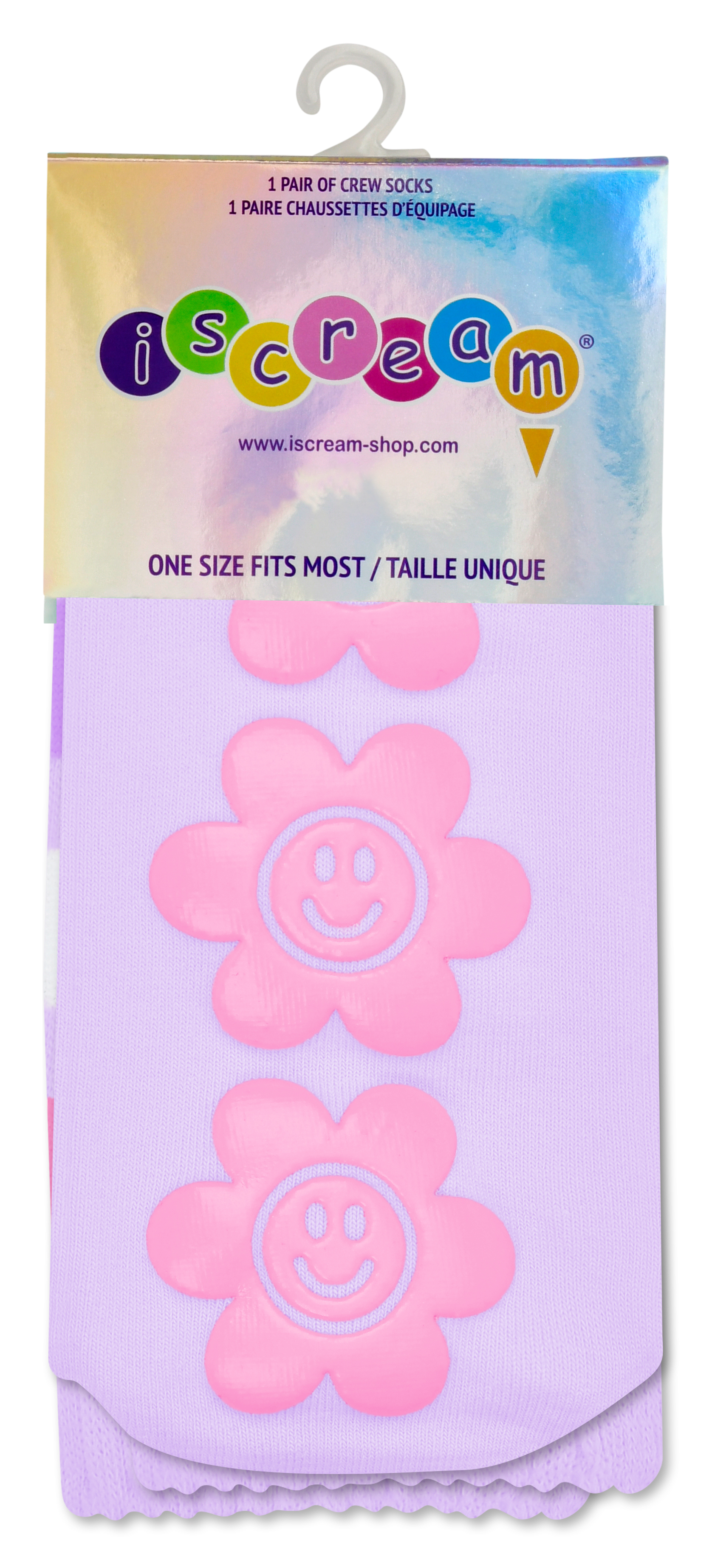 Picture of Purple Groovy Smiles Socks