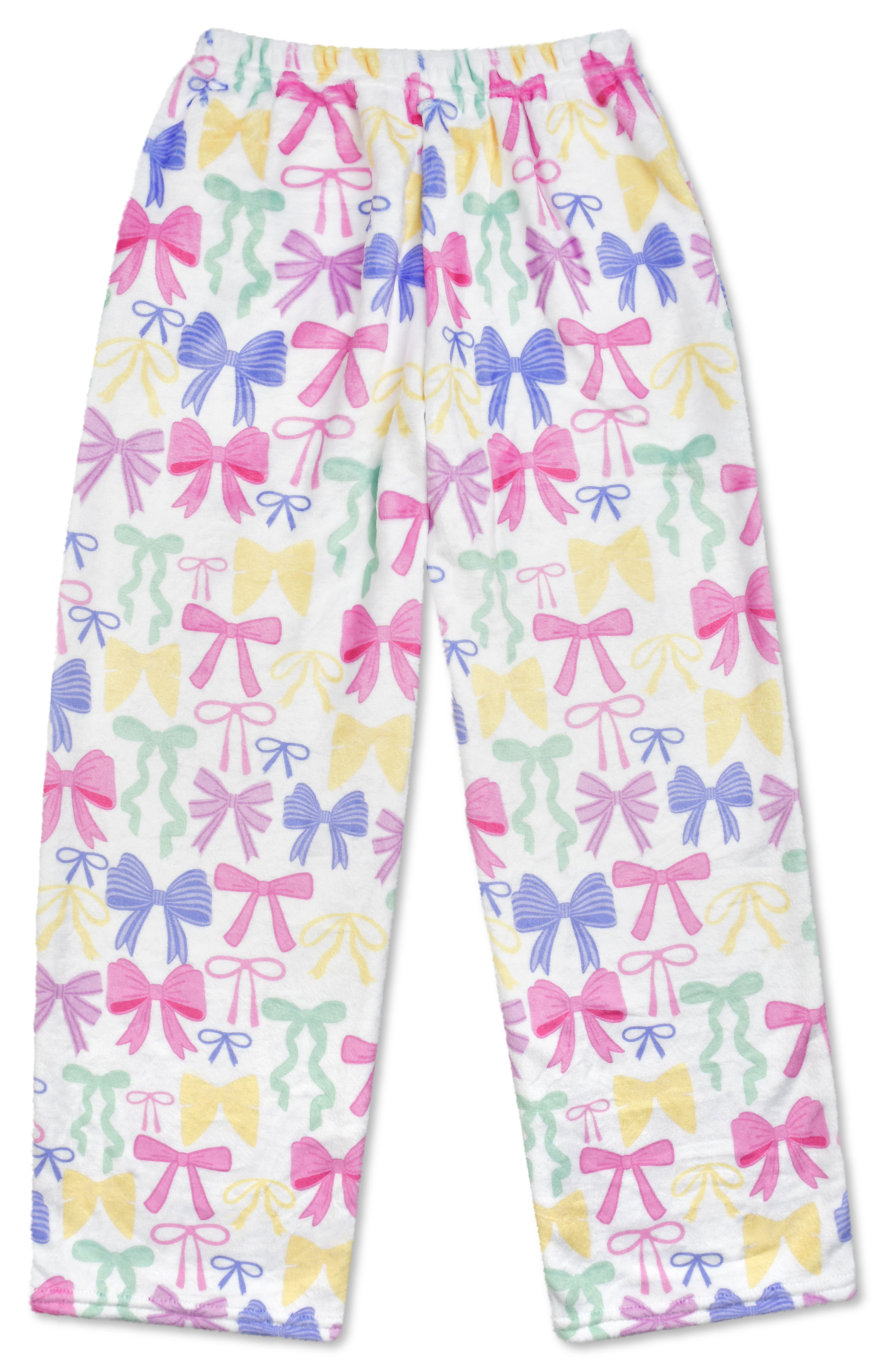 Picture of Pretty Bows Plush Pants (Youth X-Small (4-6))