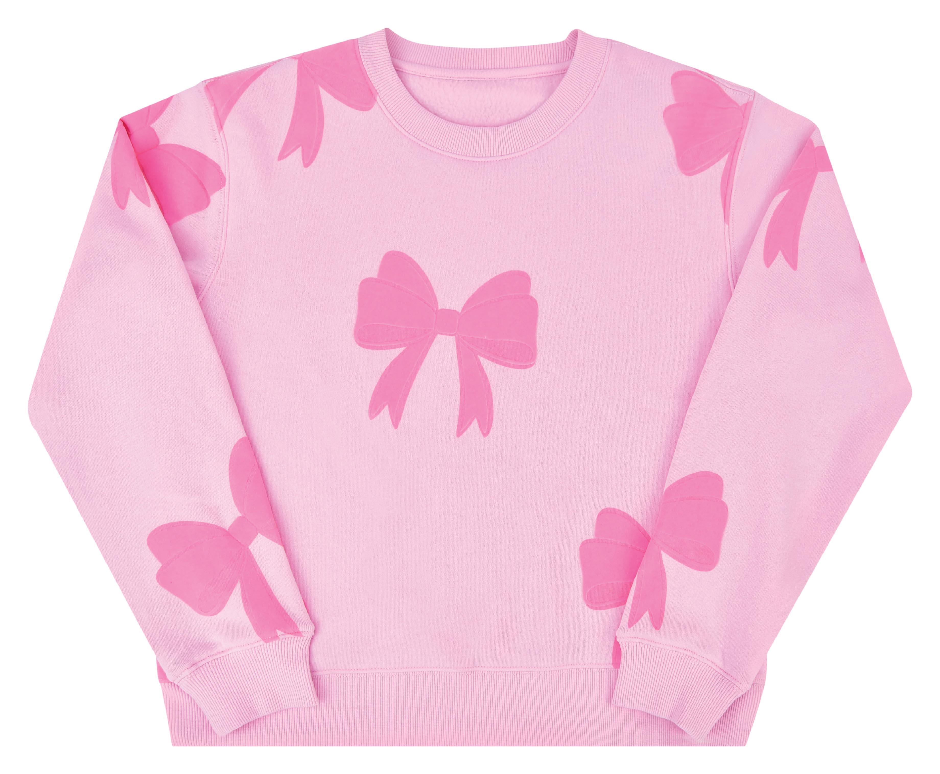 Picture of Ribbon Bow Sweatshirt (Youth Large (14))