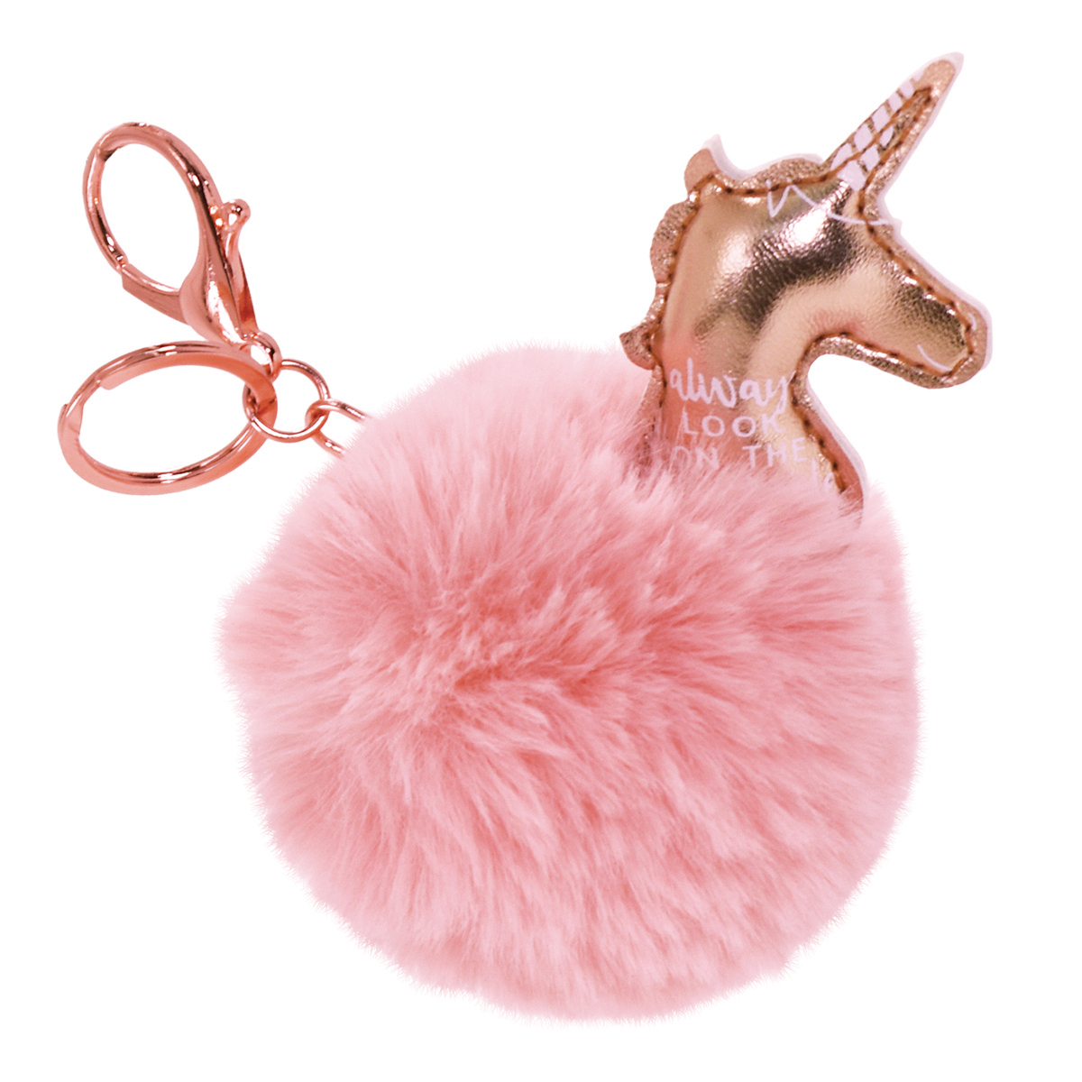 Picture of Metallic Unicorn Pom-Pom Clip