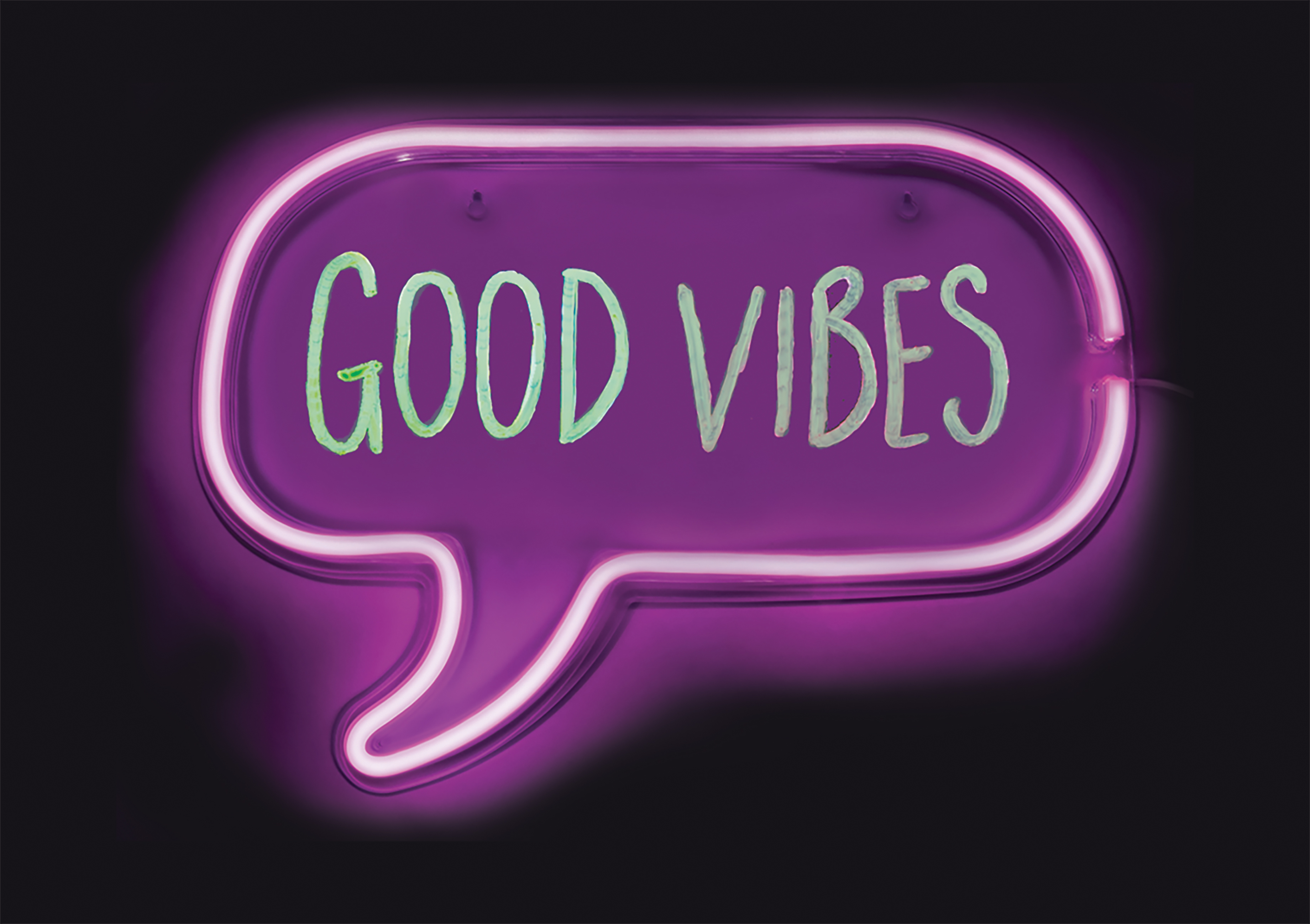 Picture of Neon Speech Bubble Message Light Frame