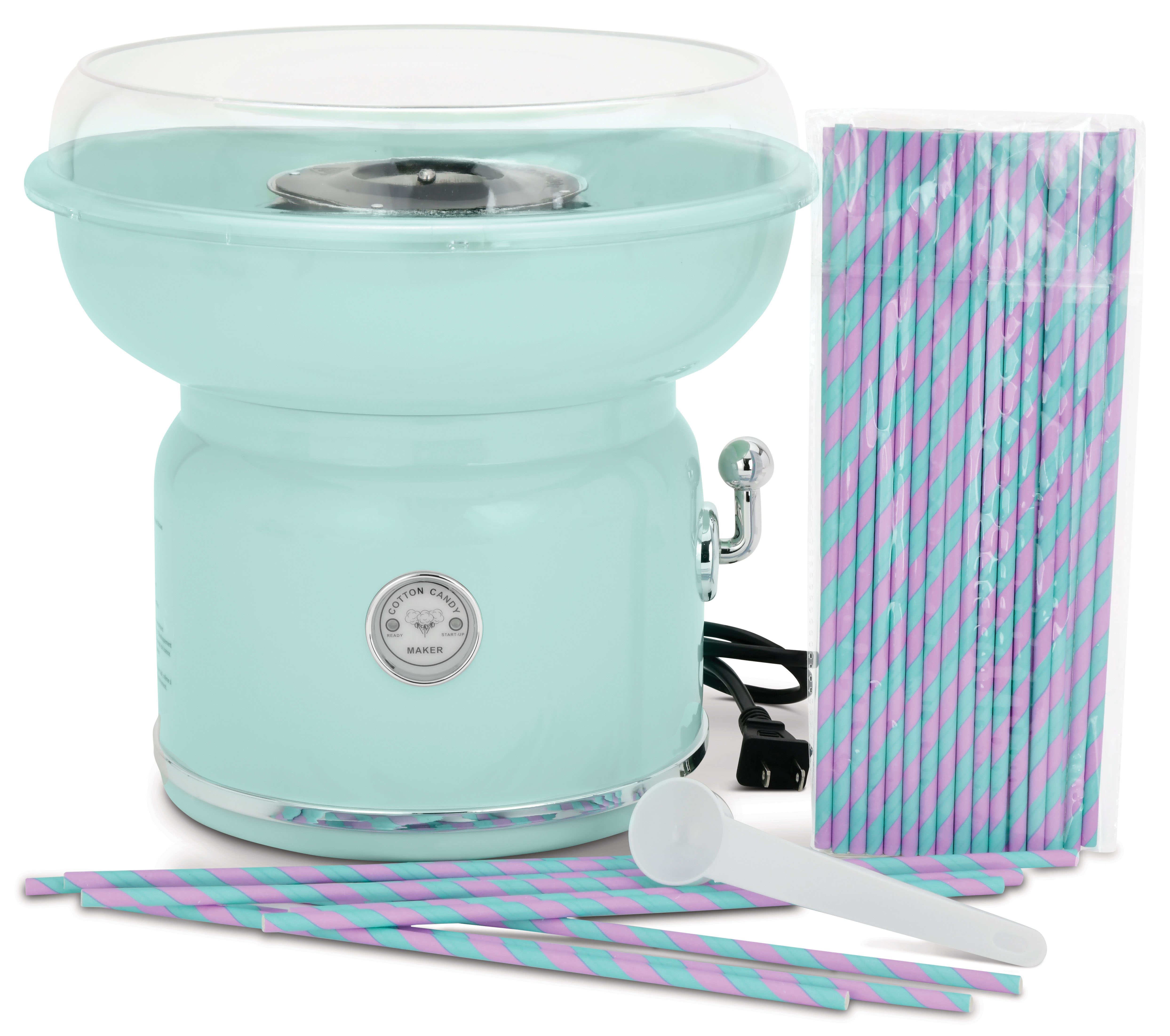 Picture of Cotton Candy Maker with 50 Printed Straws
