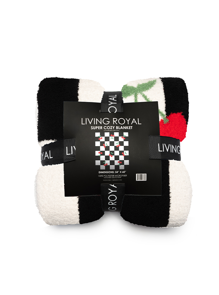 Picture of Checker Cherries Blanket