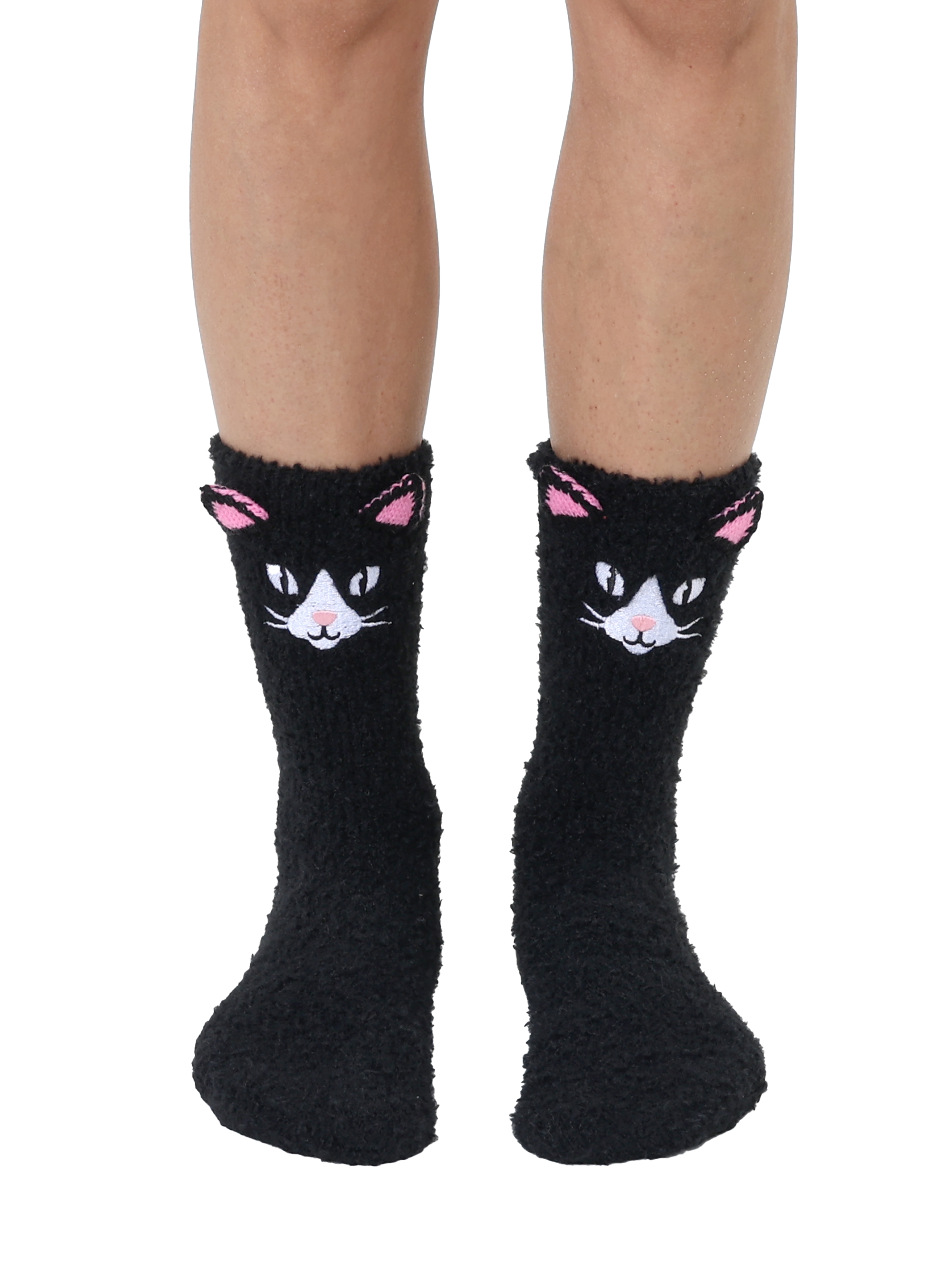Picture of Fuzzy Black Cat Crew