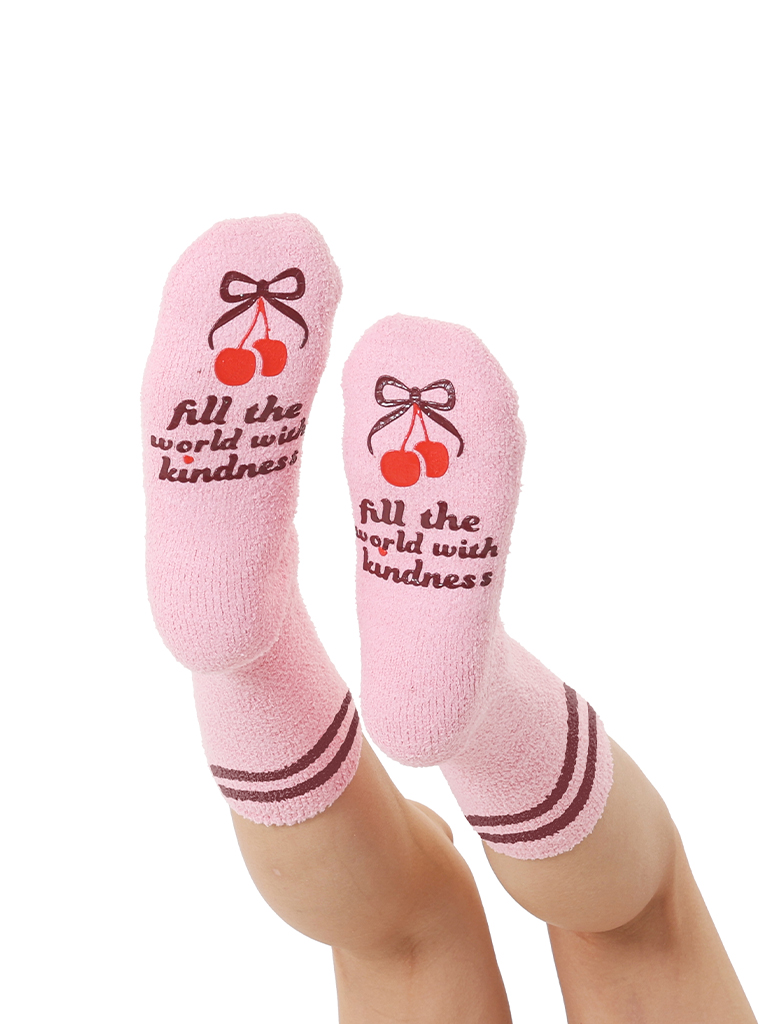 Picture of Kind Fuzzy Crew Socks