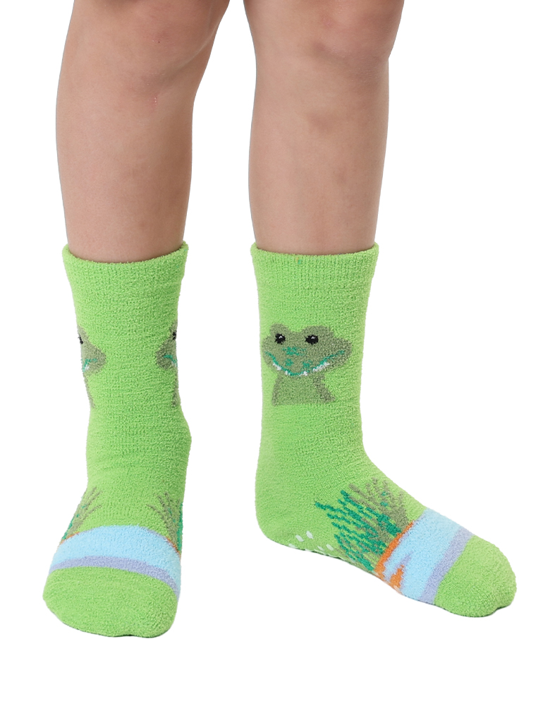 Picture of Alligator Kids Fuzzy Socks