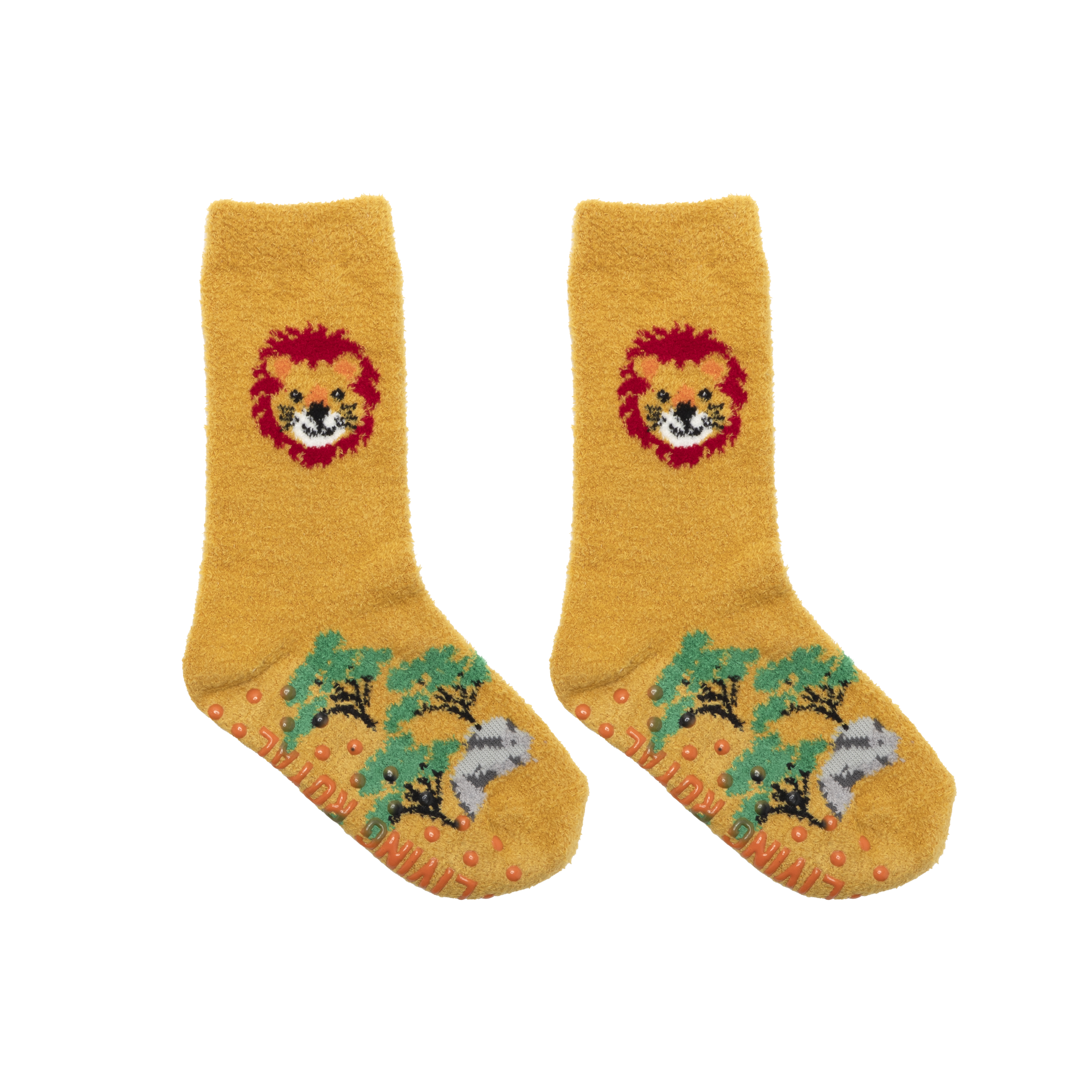 Picture of Lion Kids Fuzzy Socks