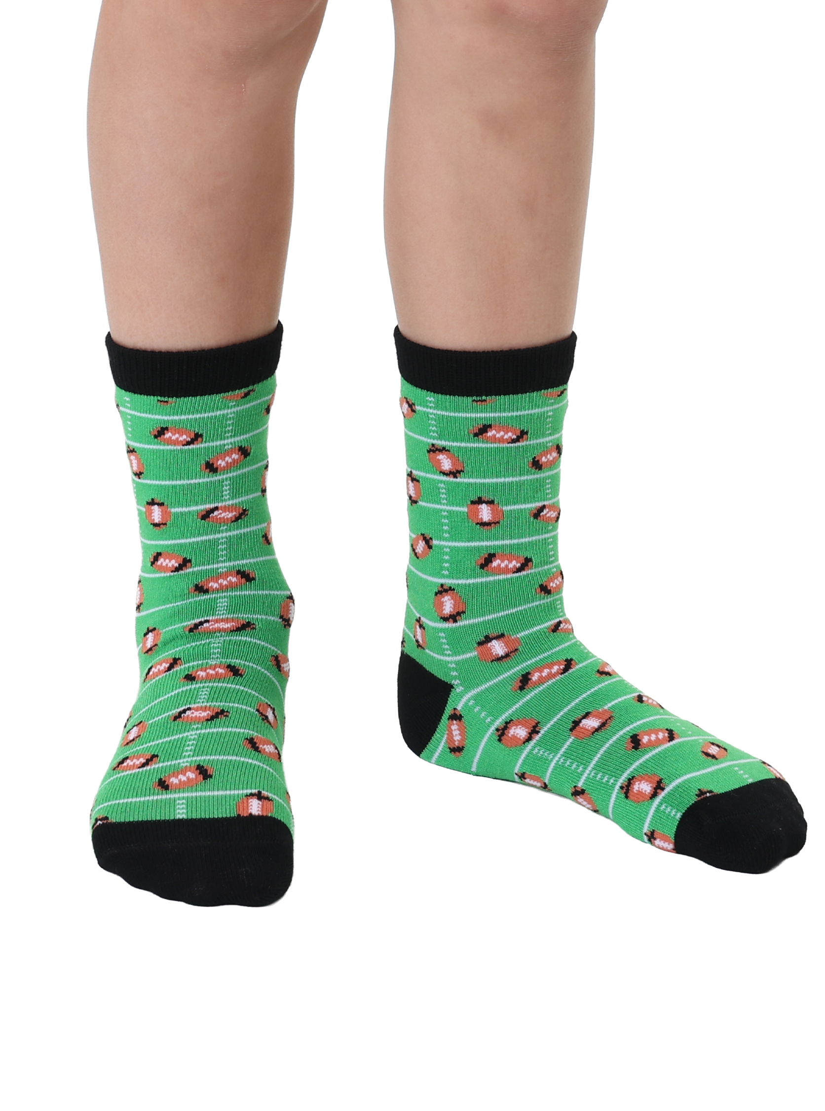 Picture of Football Kids Bamboo Crew Socks