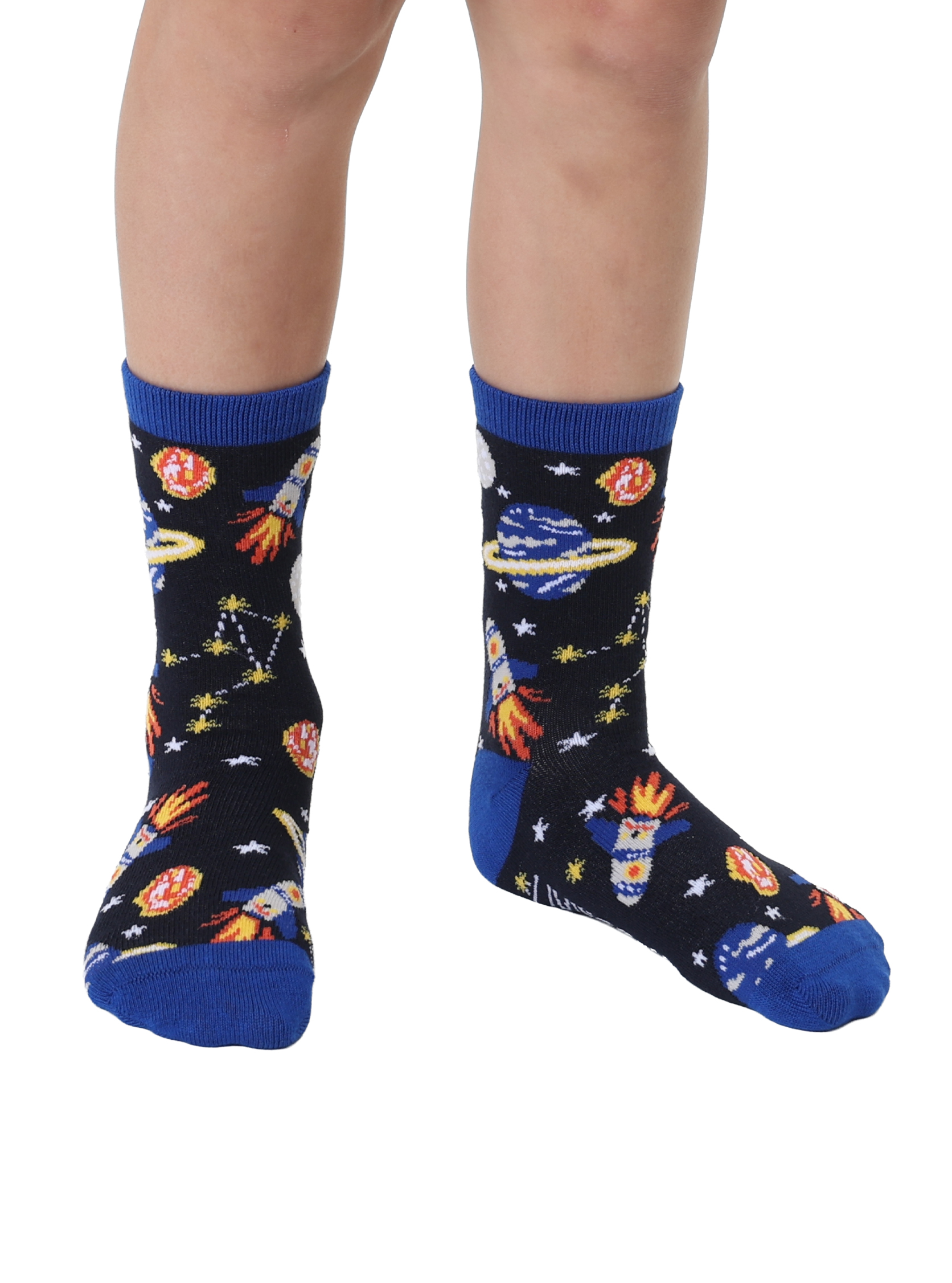 Picture of Space Kids Bamboo Crew Socks