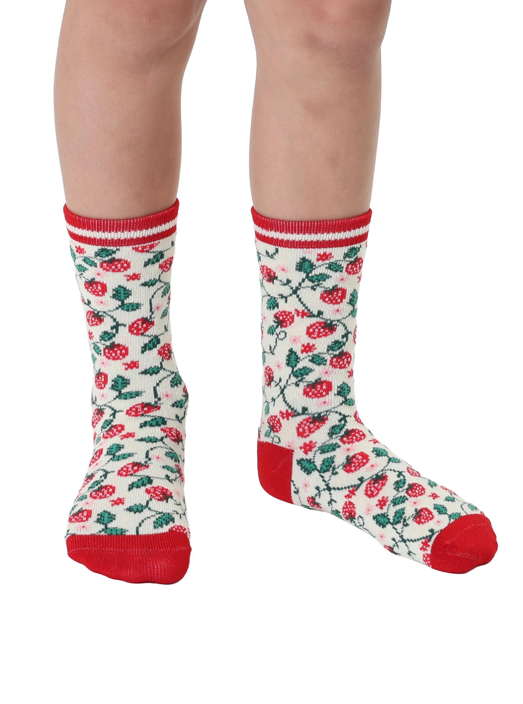 Picture of Strawberry Kids Bamboo Crew Socks