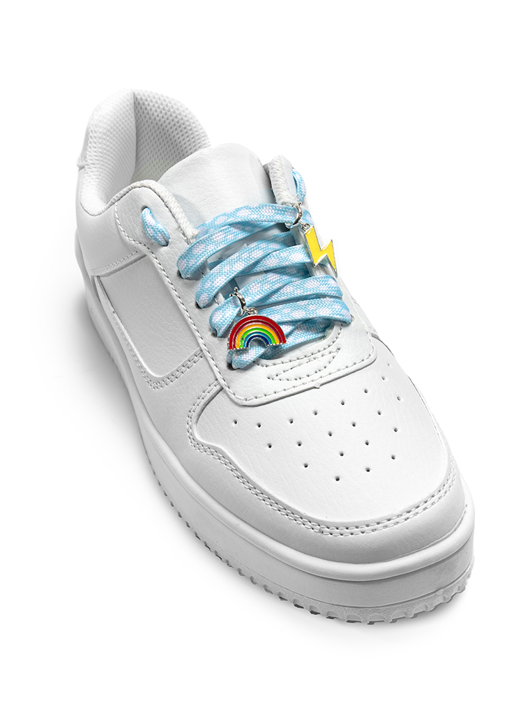 Picture of Cloud Shoe Laces and Charm Set
