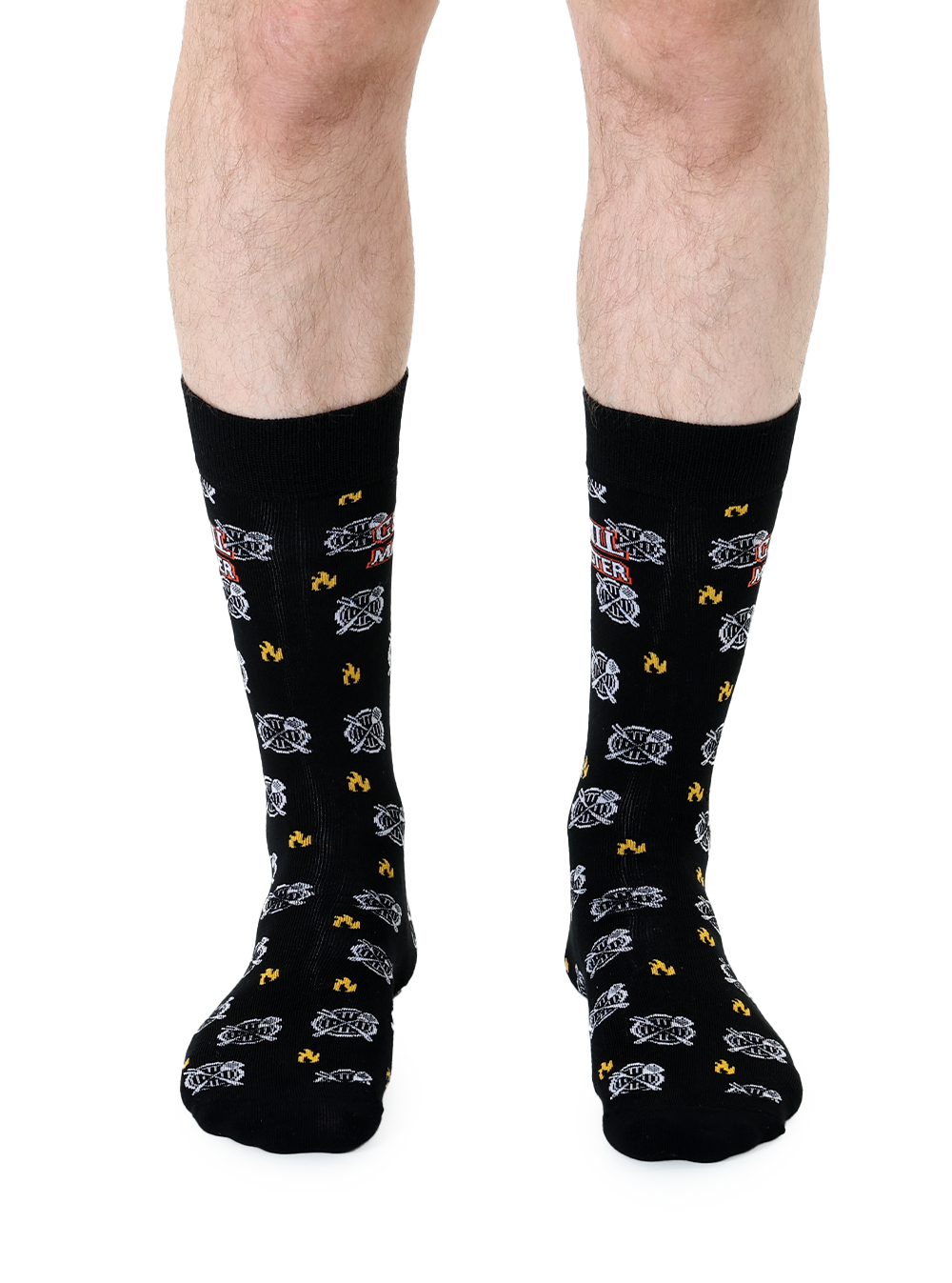 Picture of Grill Master Mens Bamboo Crew Socks