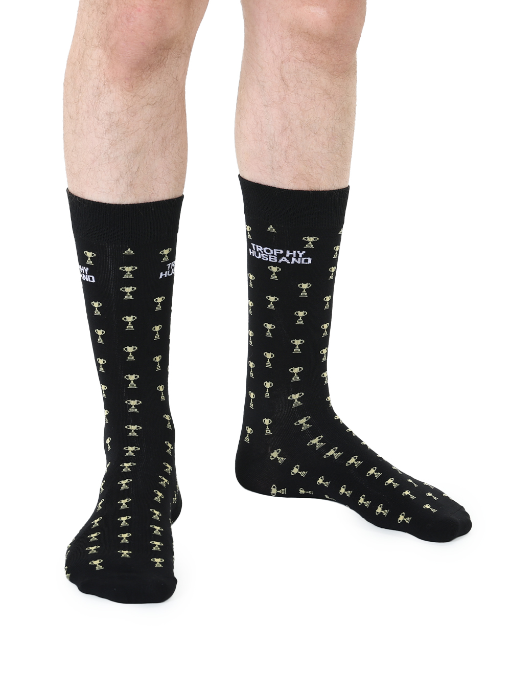 Picture of Trophy Husband Mens Bamboo Crew Socks
