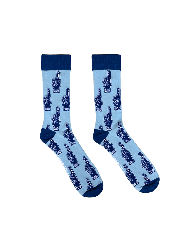 Picture of Number One Dad Mens Bamboo Crew Socks