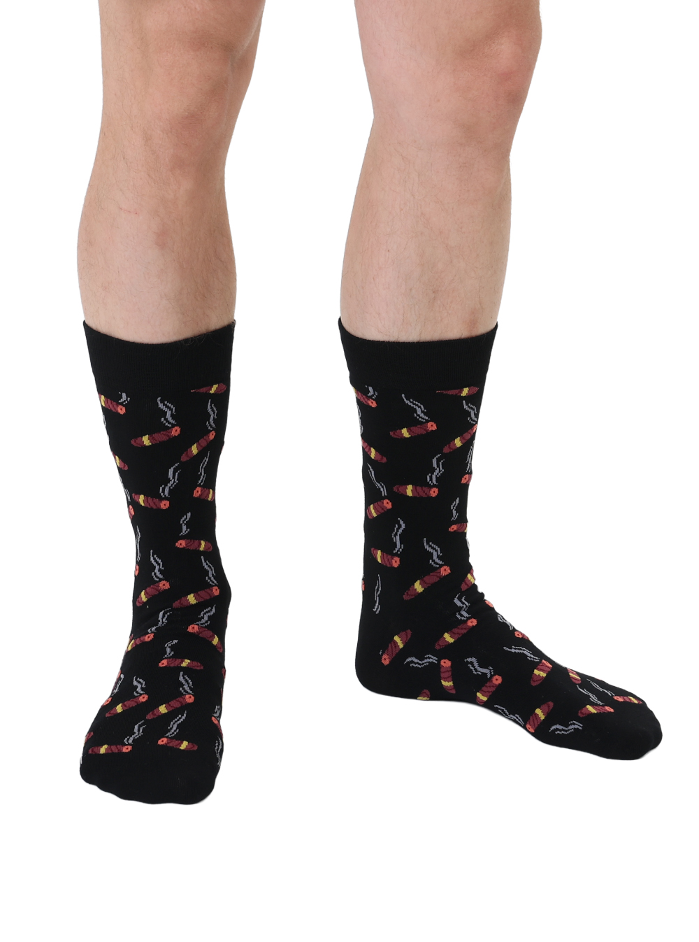 Picture of Cigar Mens Bamboo Crew Socks