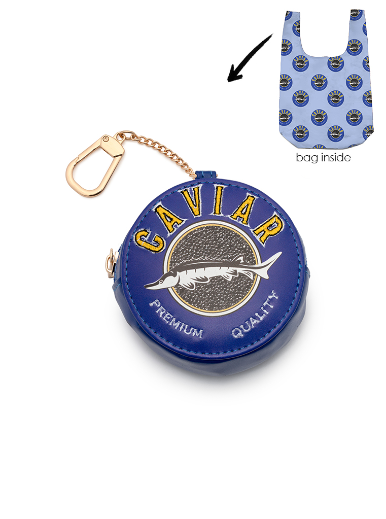 Picture of Caviar 2 in 1 Bag Charm + Shopper Bag