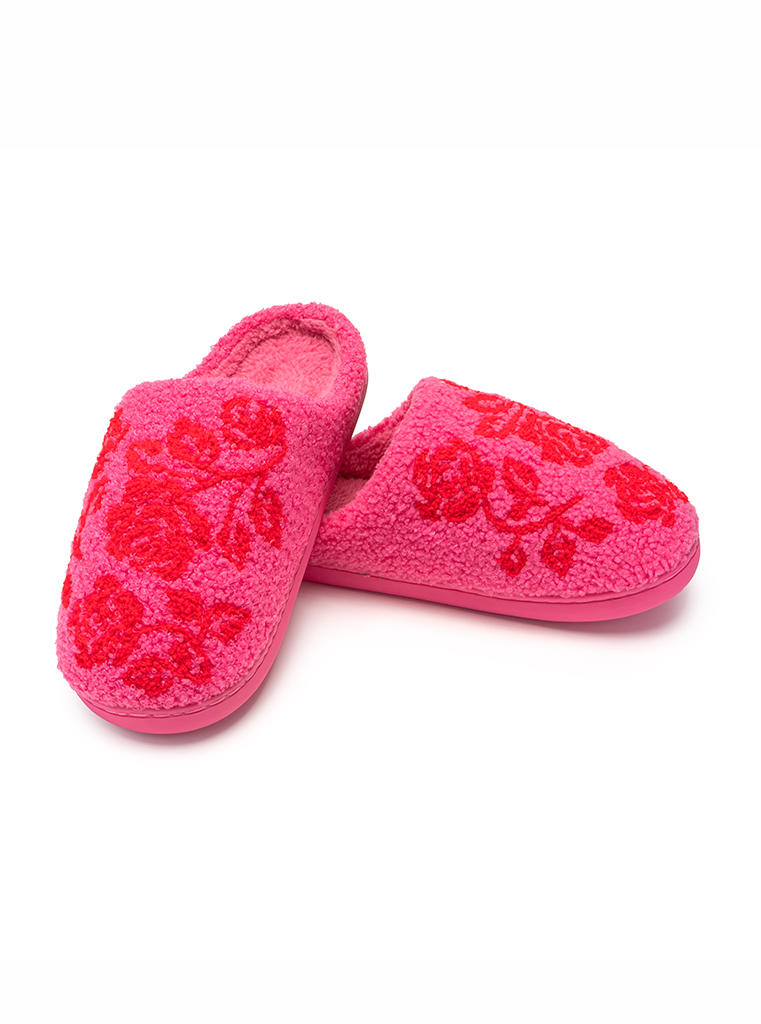 Picture of Red Bouquet Slippers Pack 2s/m 2m/l