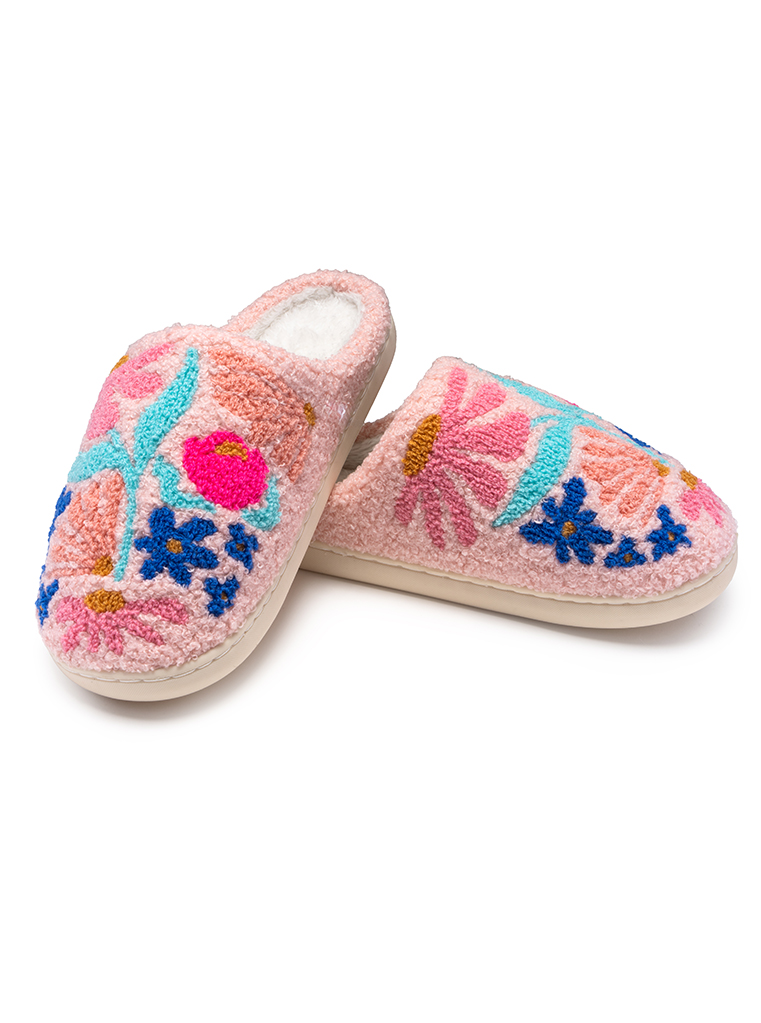 Picture of Floral Waves Slippers Medium/ Large