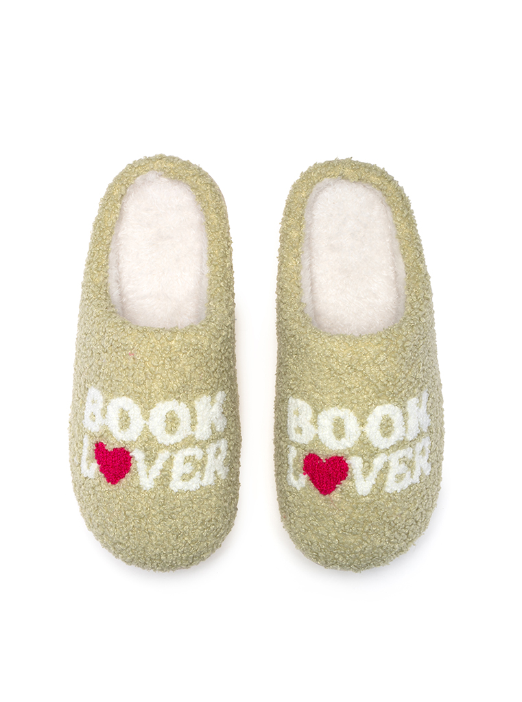 Picture of Book Lover Slippers Medium/ Large