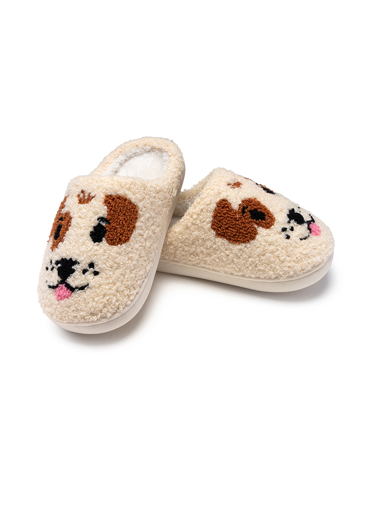Picture of Dog Face Kids Slippers Pack 2lil 2big