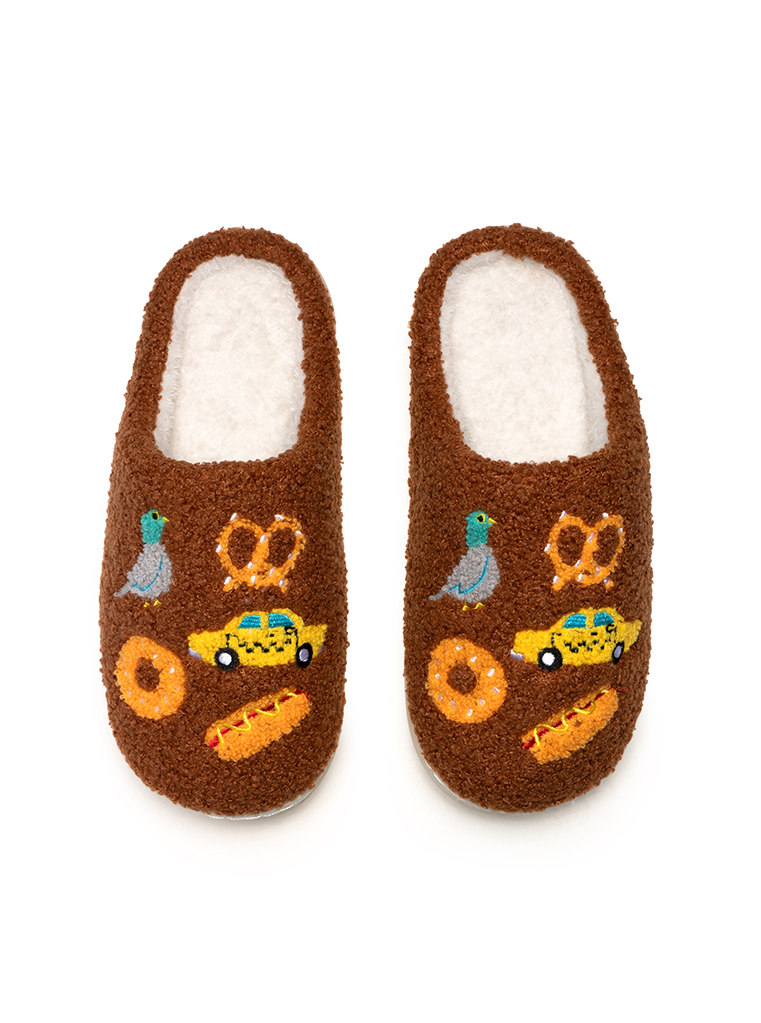 Picture of City Icons Slippers Medium/ Large