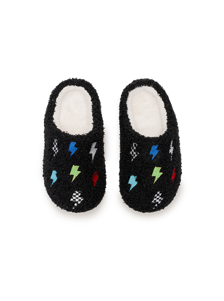 Picture of Lightning Bolts Kids Slippers Pack 2lil 2big