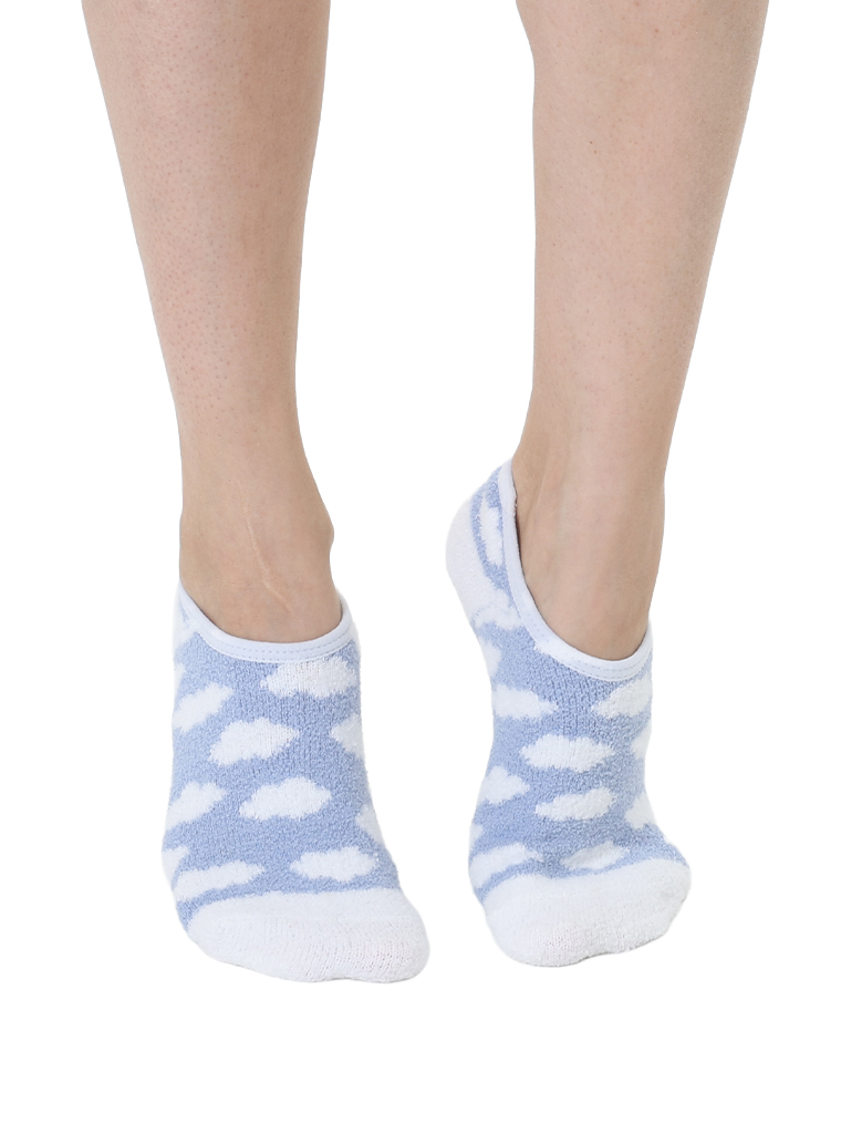 Picture of Clouds Fuzzy Slipper Sock