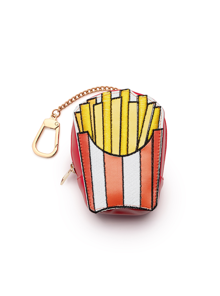 Picture of Fries 2 in 1 Bag Charm + Shopper Bag
