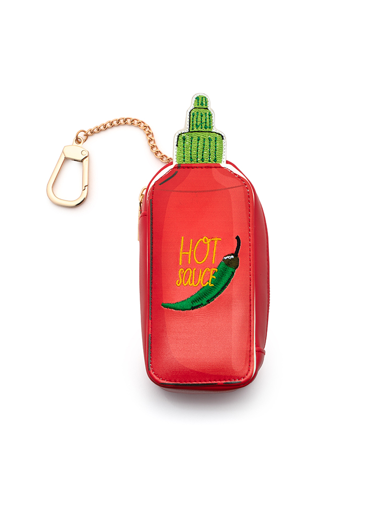 Picture of Hot Sauce 2 in 1 Bag Charm + Shopper Bag