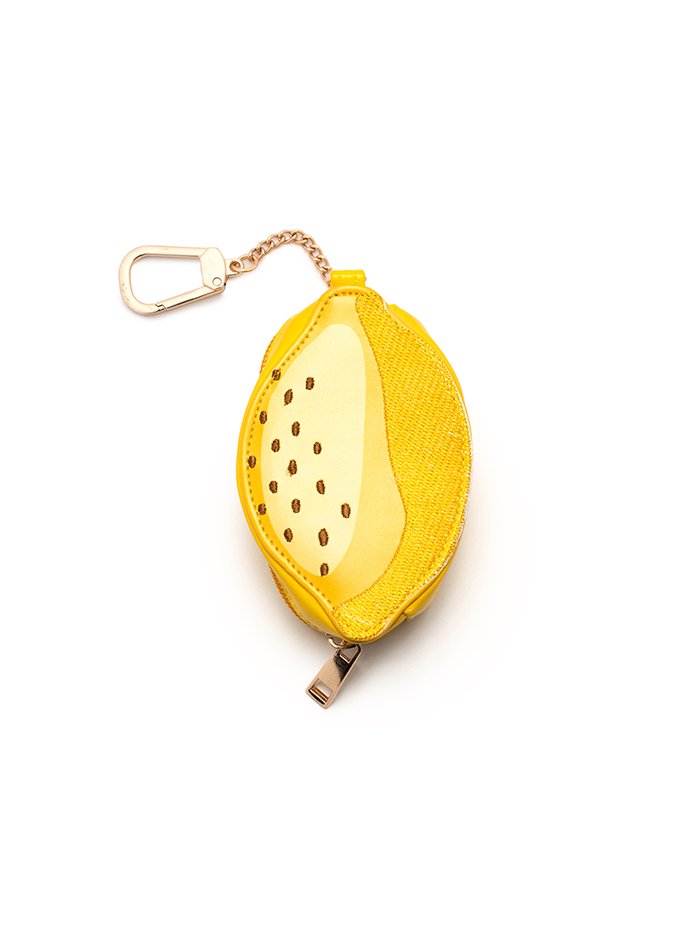 Picture of Lemon 2 in 1 Bag Charm + Shopper Bag