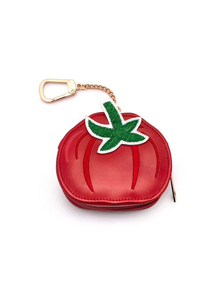 Picture of Tomato 2 in 1 Bag Charm + Shopper Bag