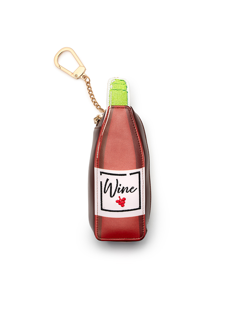 Picture of Wine 2 in 1 Bag Charm + Shopper Bag