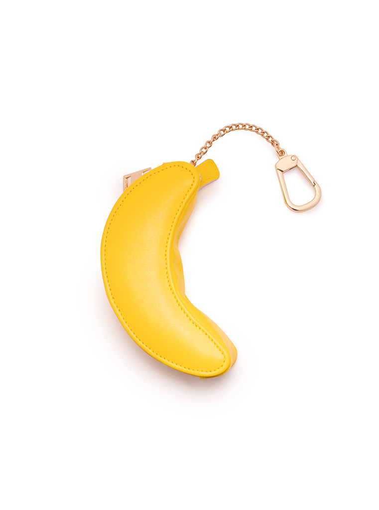 Picture of Banana 2 in 1 Bag Charm + Shopper Bag