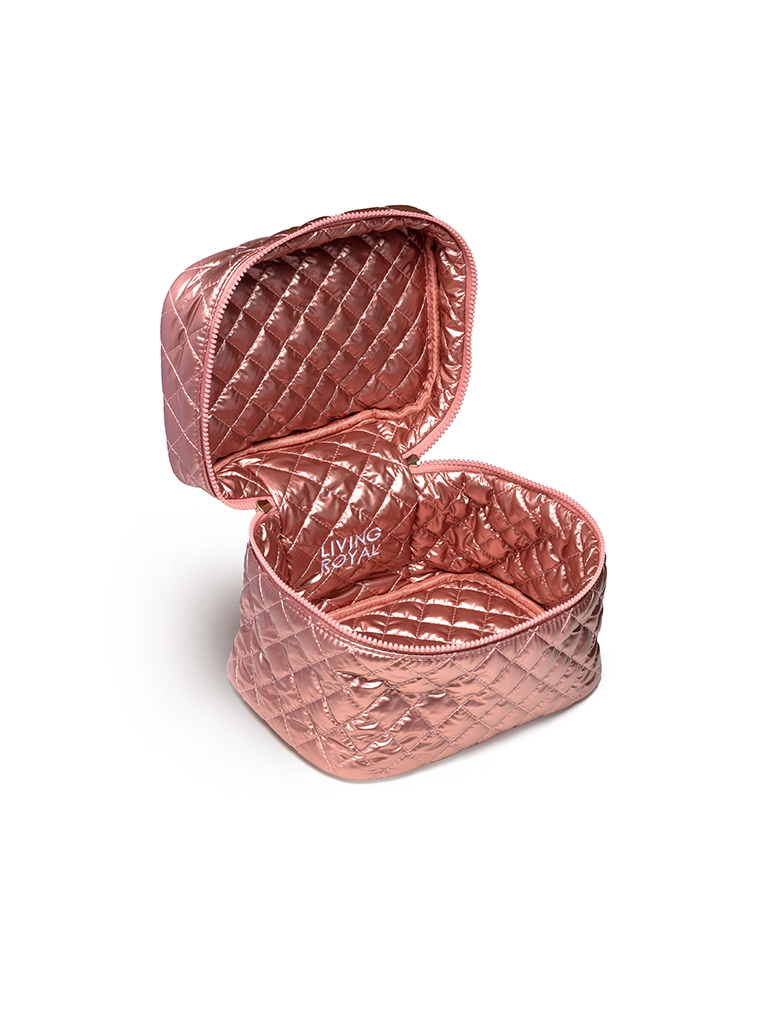 Picture of Rose Gold Cosmetic Travel Case