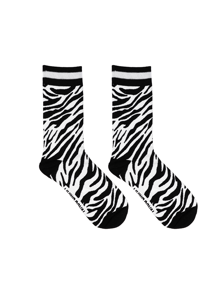Picture of Zebra Womens Bamboo Crew Socks