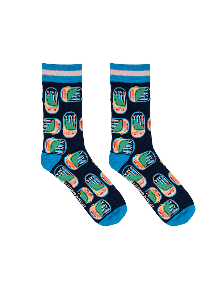 Picture of Sardine Womens Bamboo Crew Socks