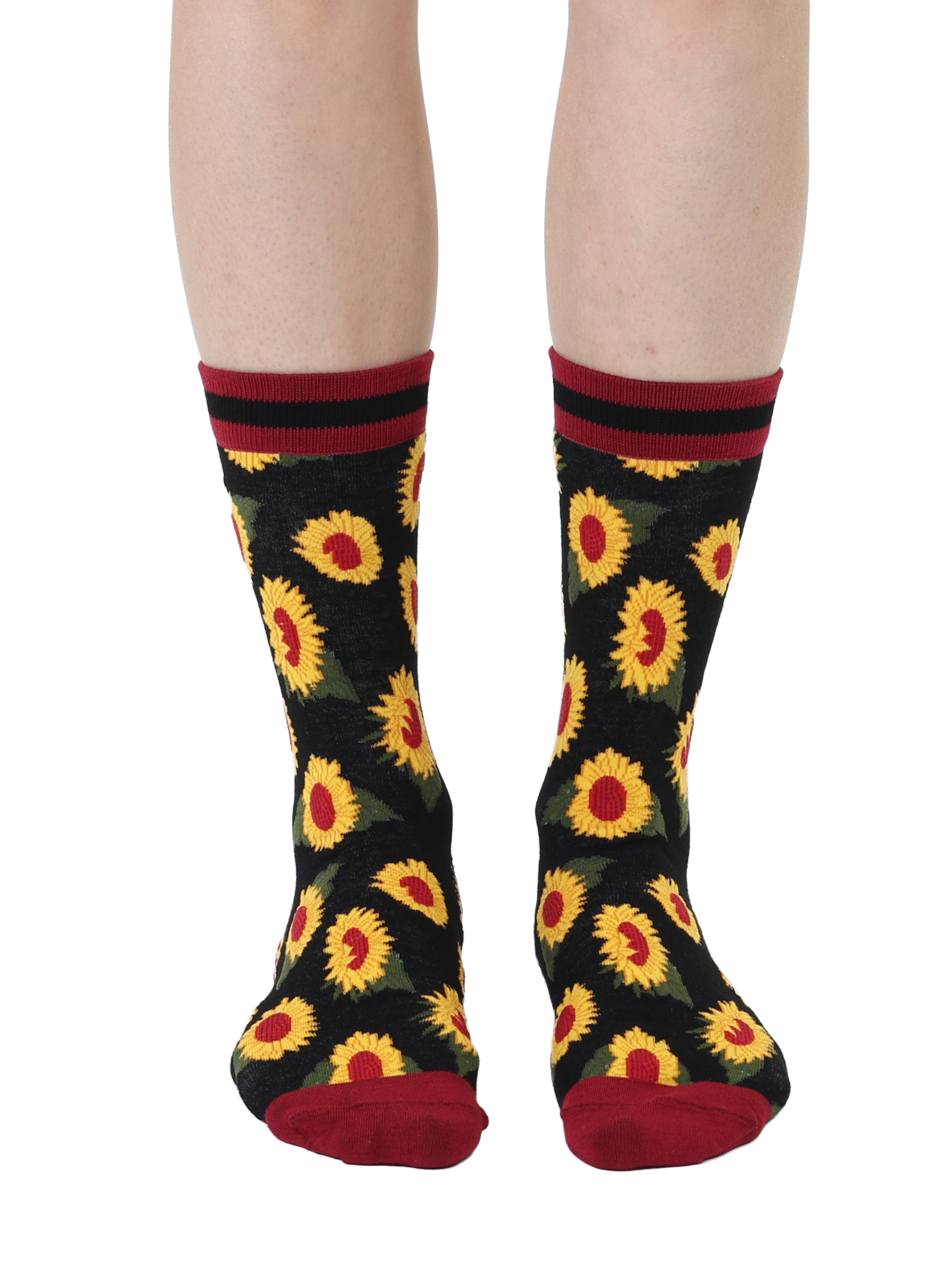 Picture of Sunflower Women's Bamboo Crew Socks