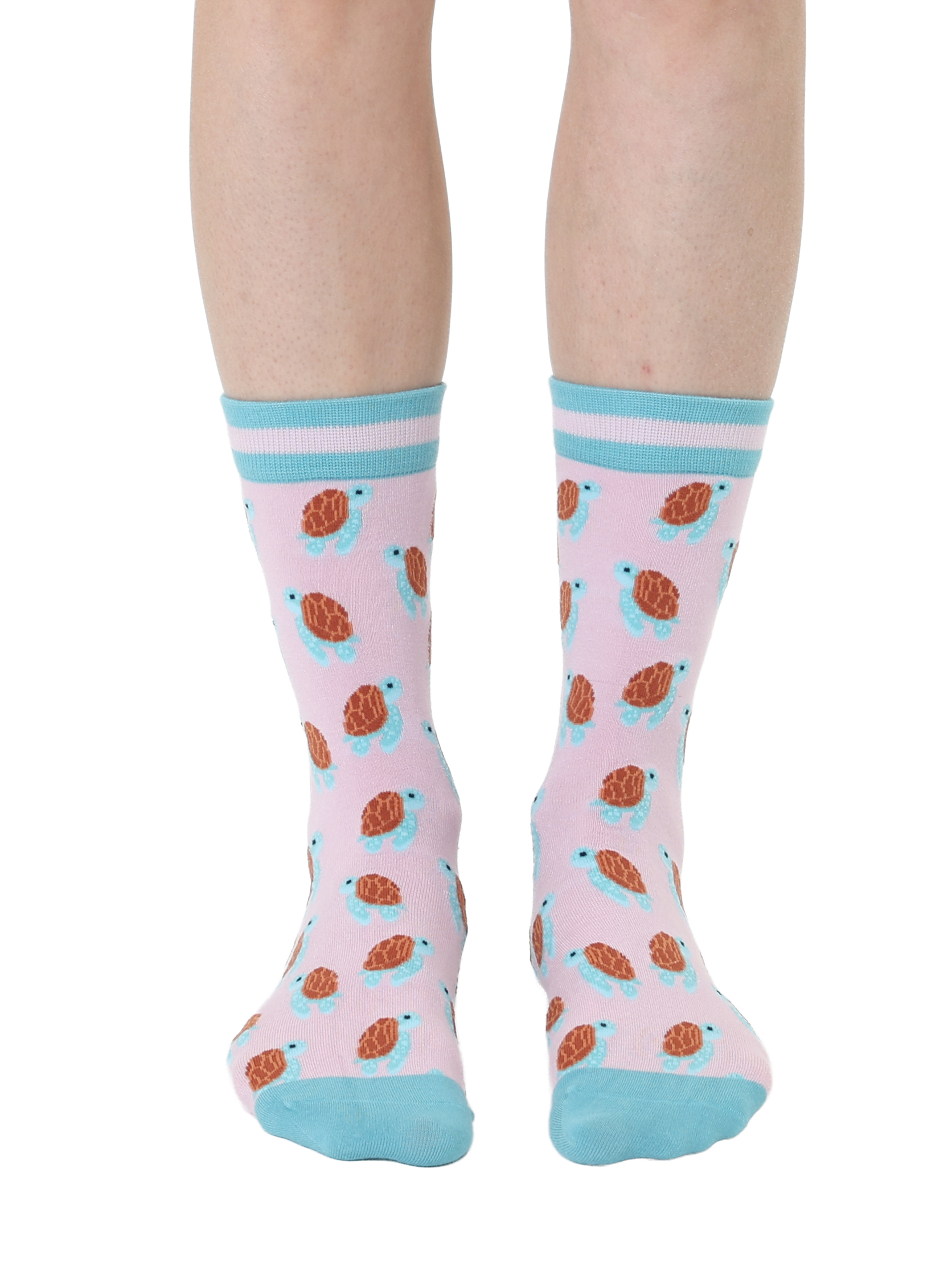 Picture of Turtle Women's Bamboo Crew Socks