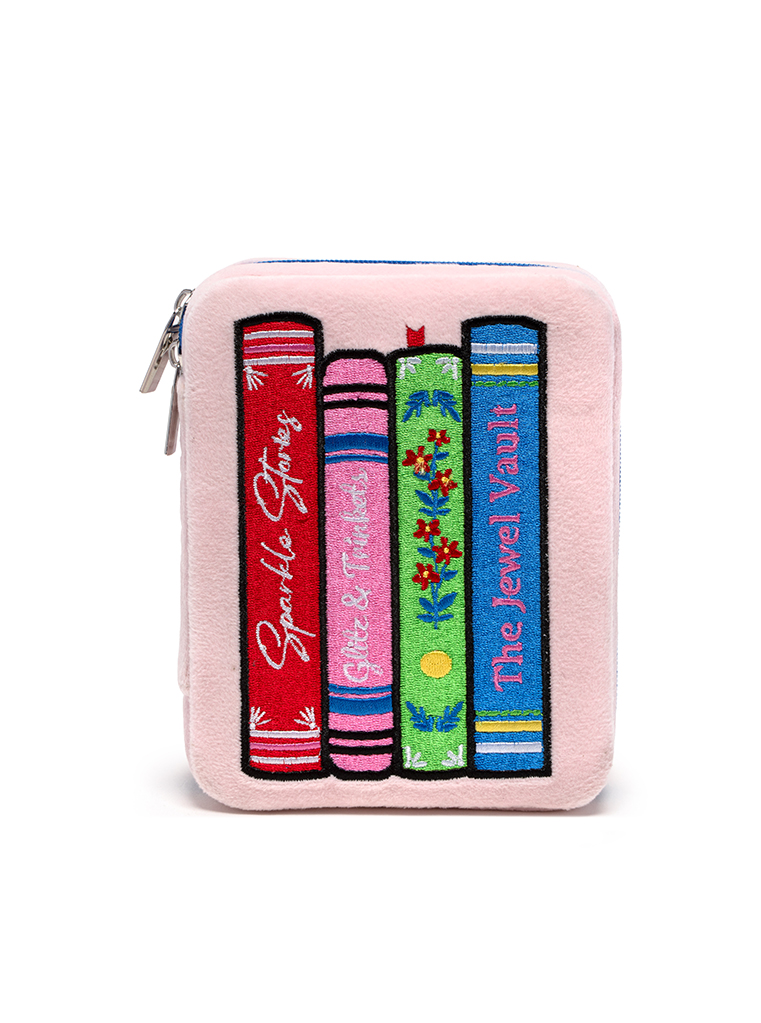 Picture of Books Jewelry Zip Case
