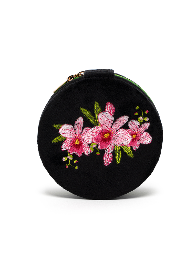 Picture of Orchid Jewelry Zip Case