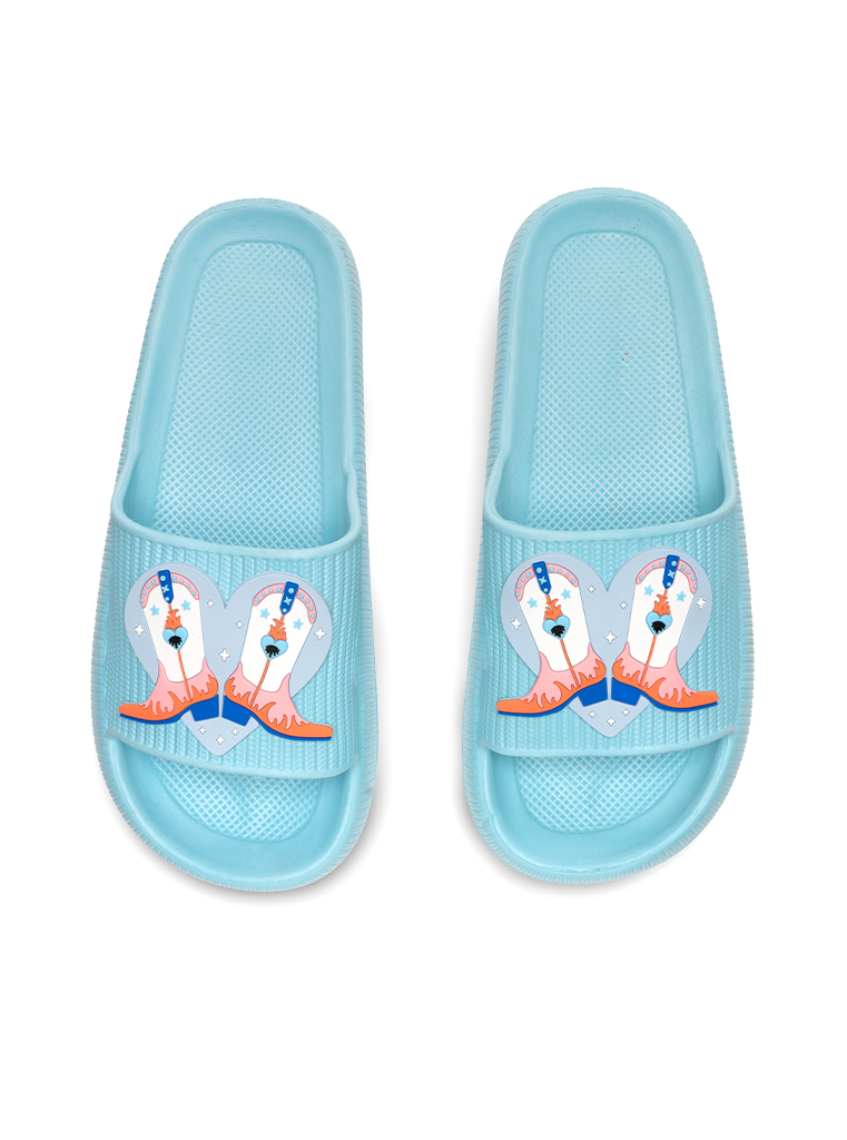Picture of Pool Boot Heart Slides Pack 2S 2M