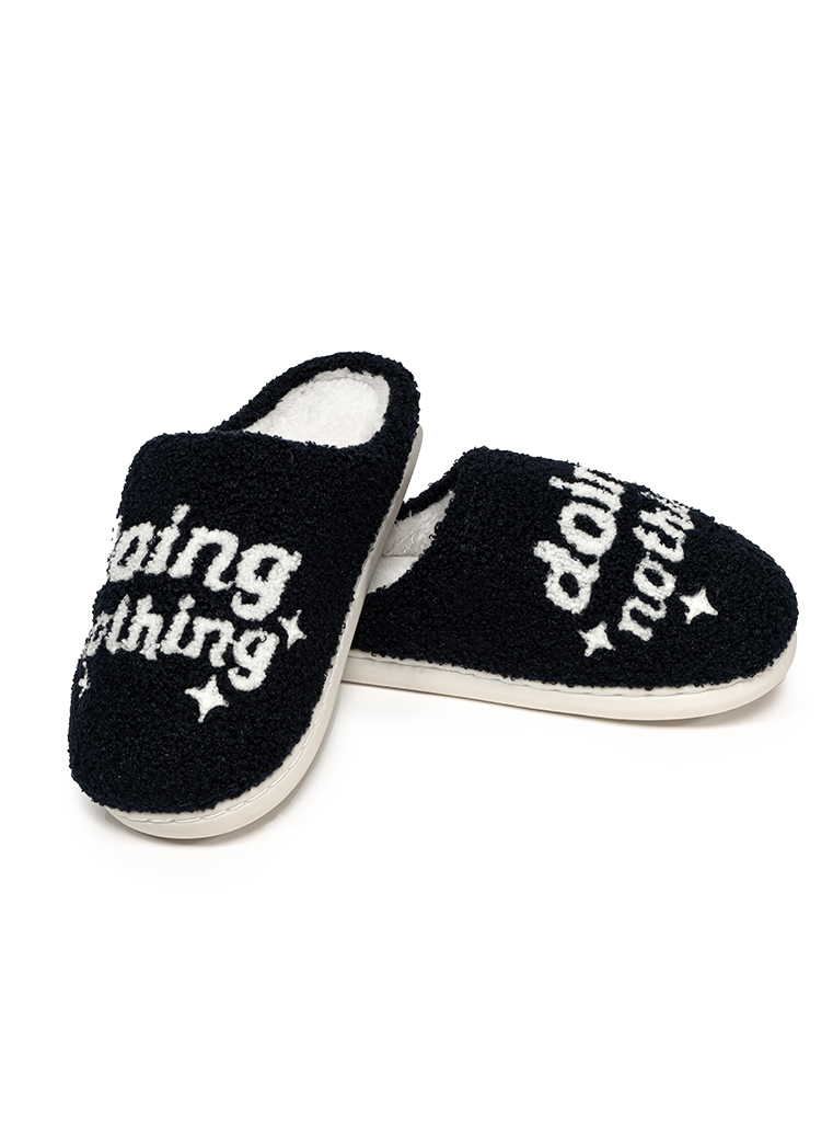 Picture of Doing Nothing Slippers Medium/ Large