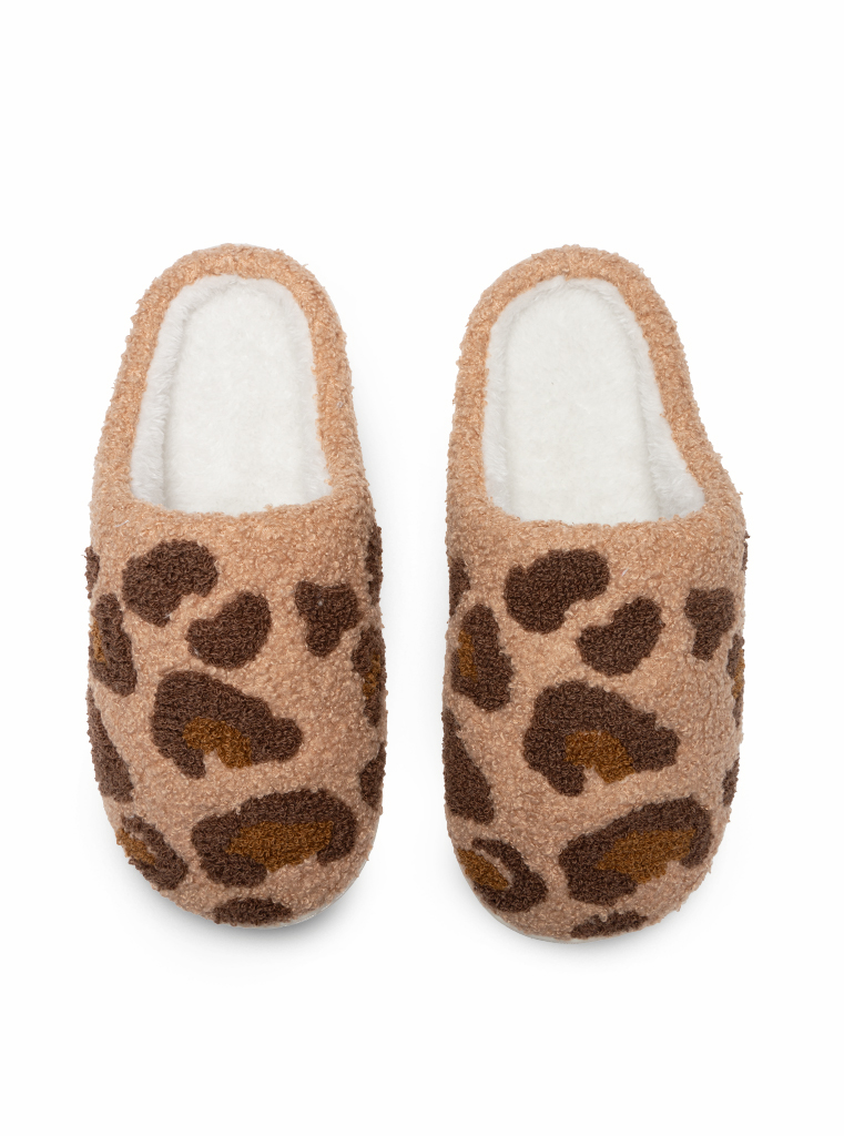 Picture of Leopard Slippers Small/Medium